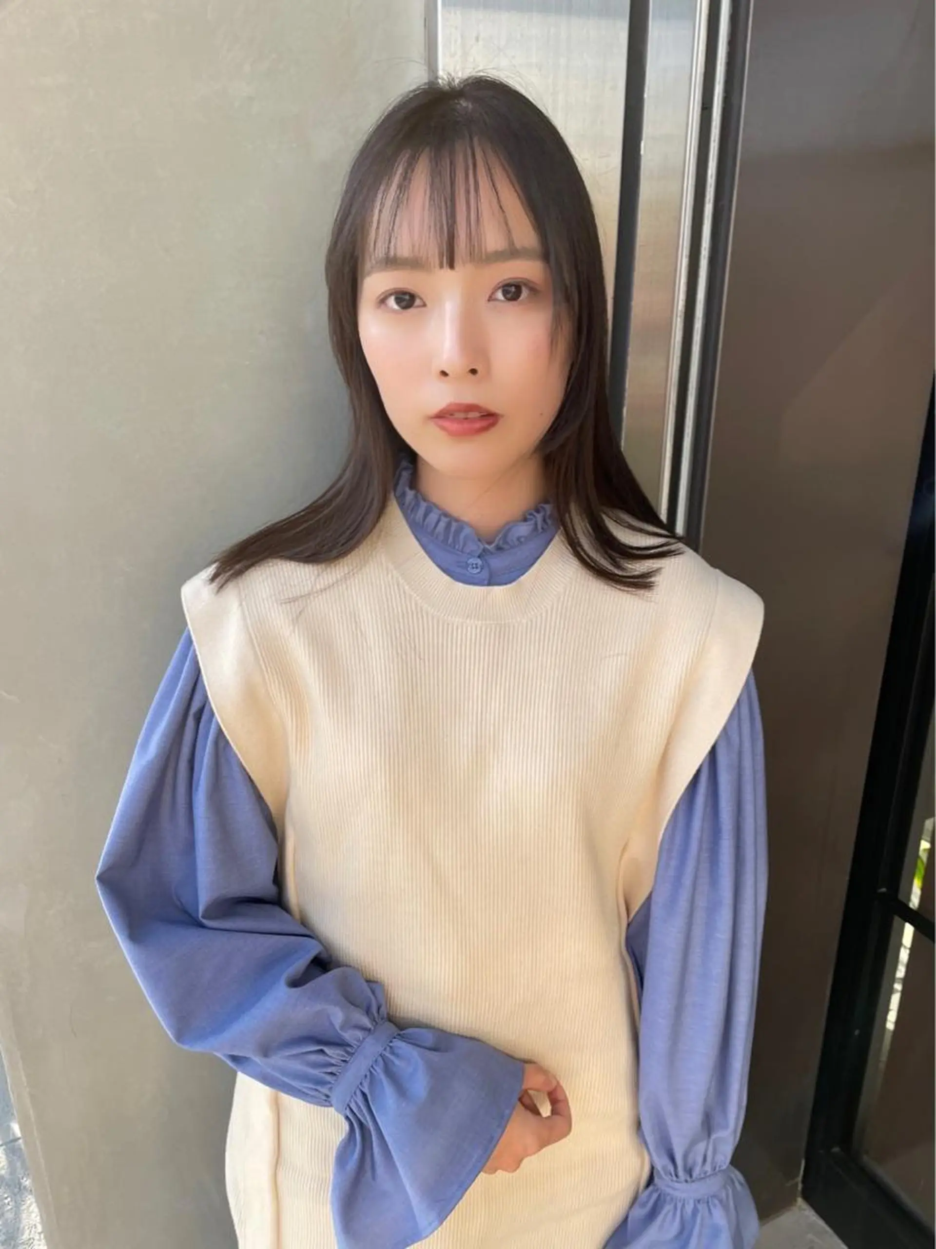 ロング カラー Nikiita リコのヘアスタイル