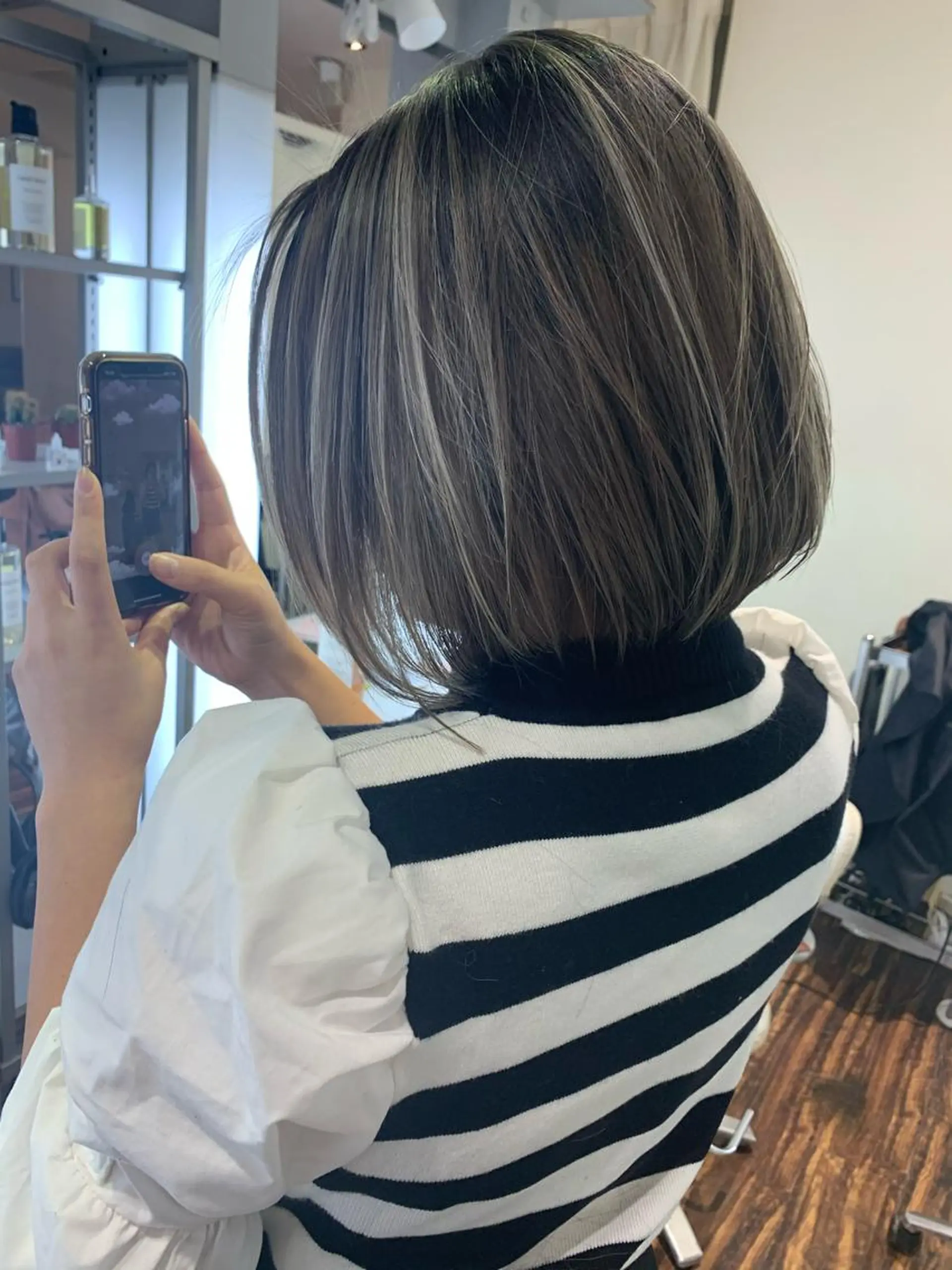 ショート カラー 髪質改善サロン 心斎橋ARCHEのヘアスタイル