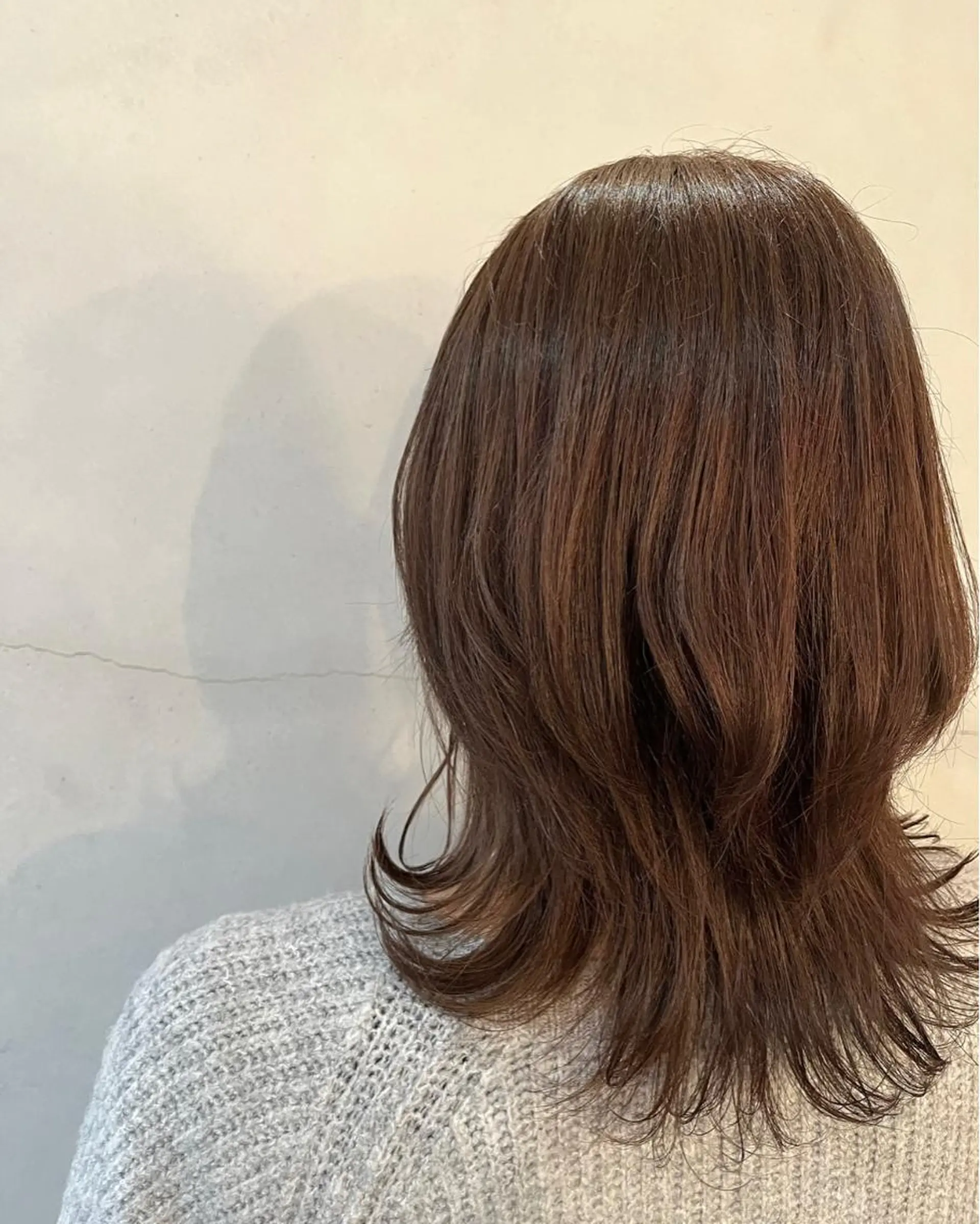 ミディアム カラー アドラーブル 松崎店所属・仲村 夏希のヘアスタイル