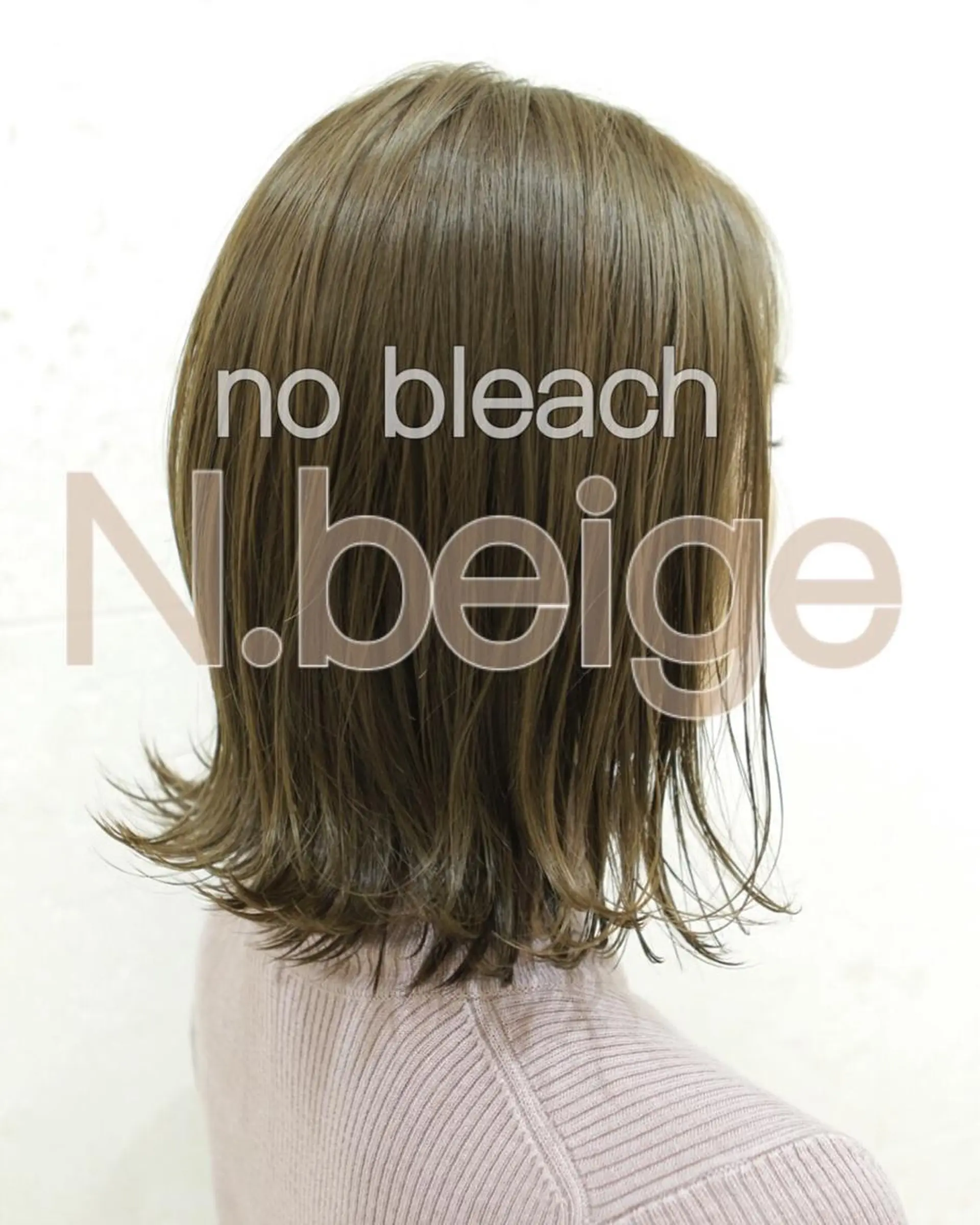 セミロング カラー ベージュカラー カット ヘアカラー トリートメント 斉藤 貴也のヘアスタイル