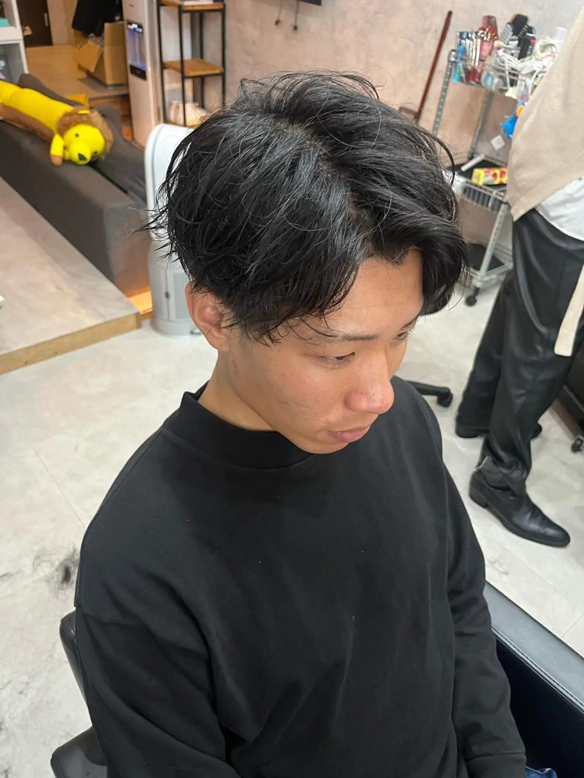ショート メンズ 鹿児島 TSUBASAのヘアスタイル