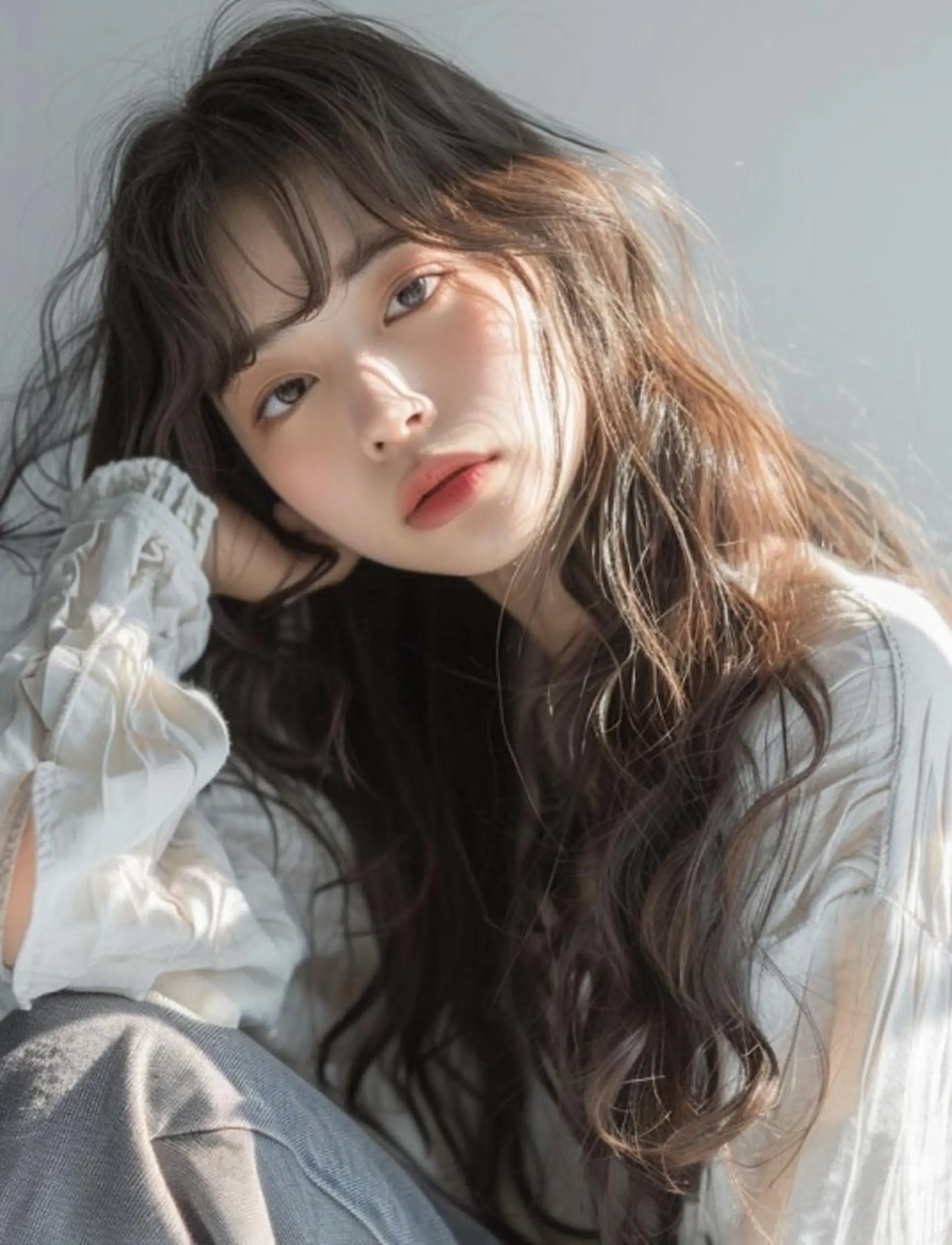 ロング 上家 慎太郎のヘアスタイル