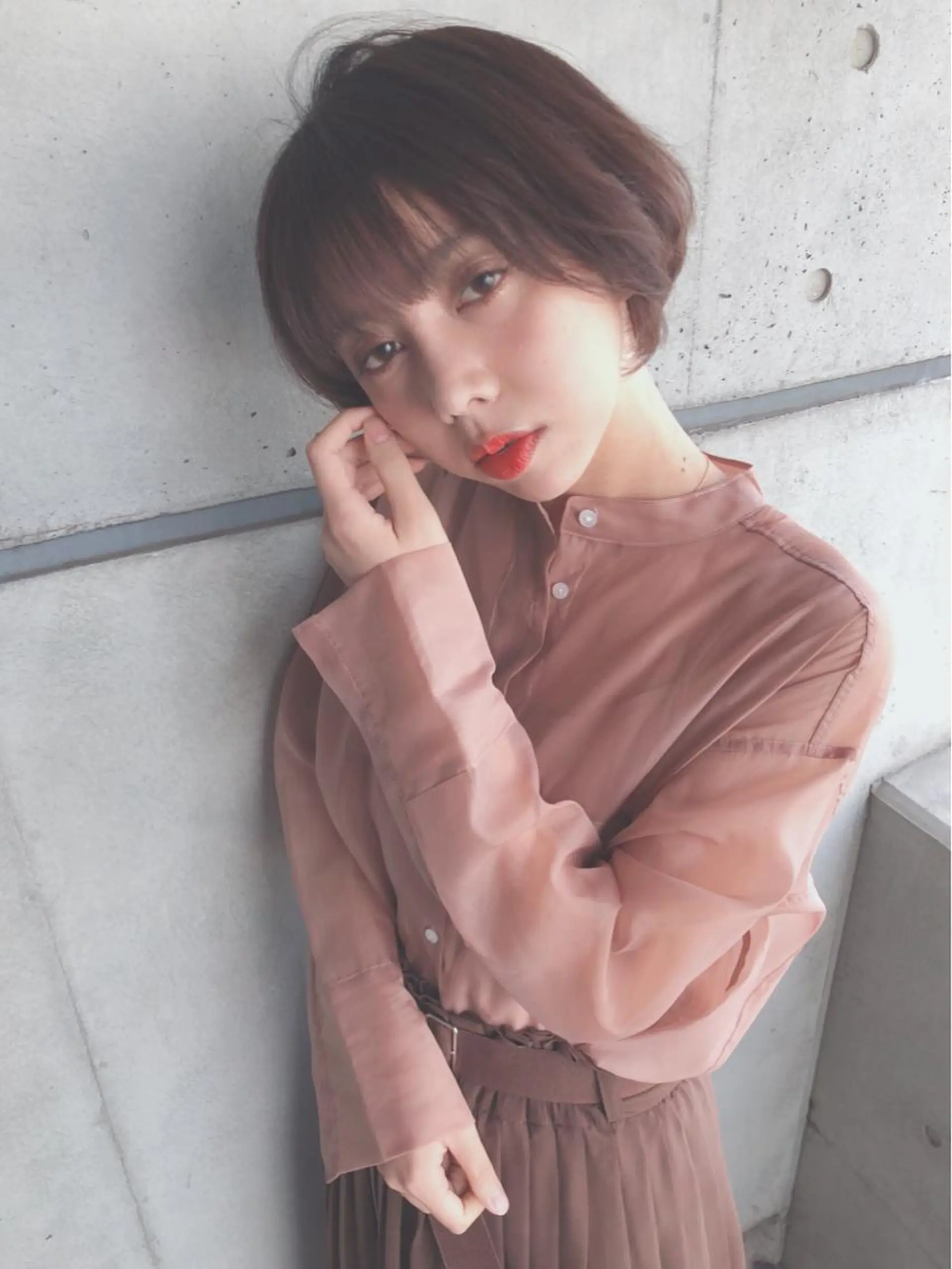 ショート カラー 🍊千葉 未来🍊店長のヘアスタイル