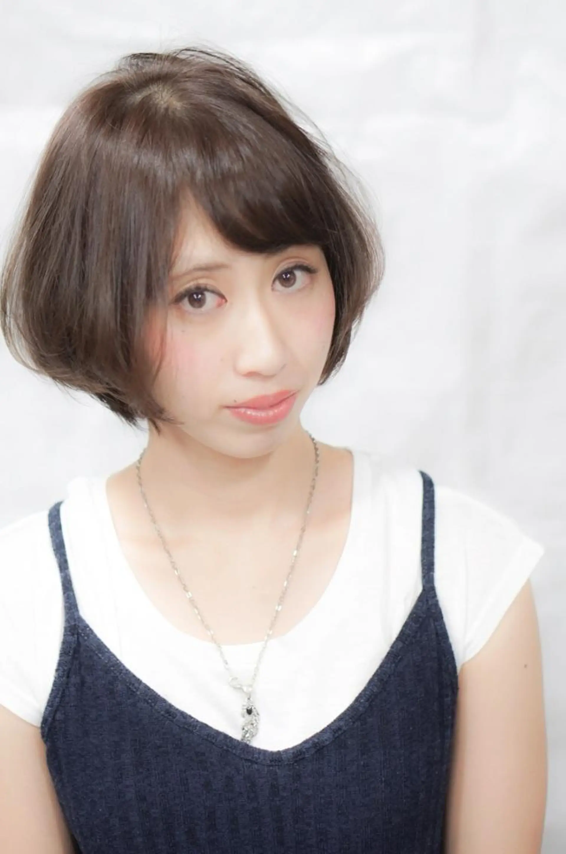 ショート カラー アッシュ 森田 優也のヘアスタイル