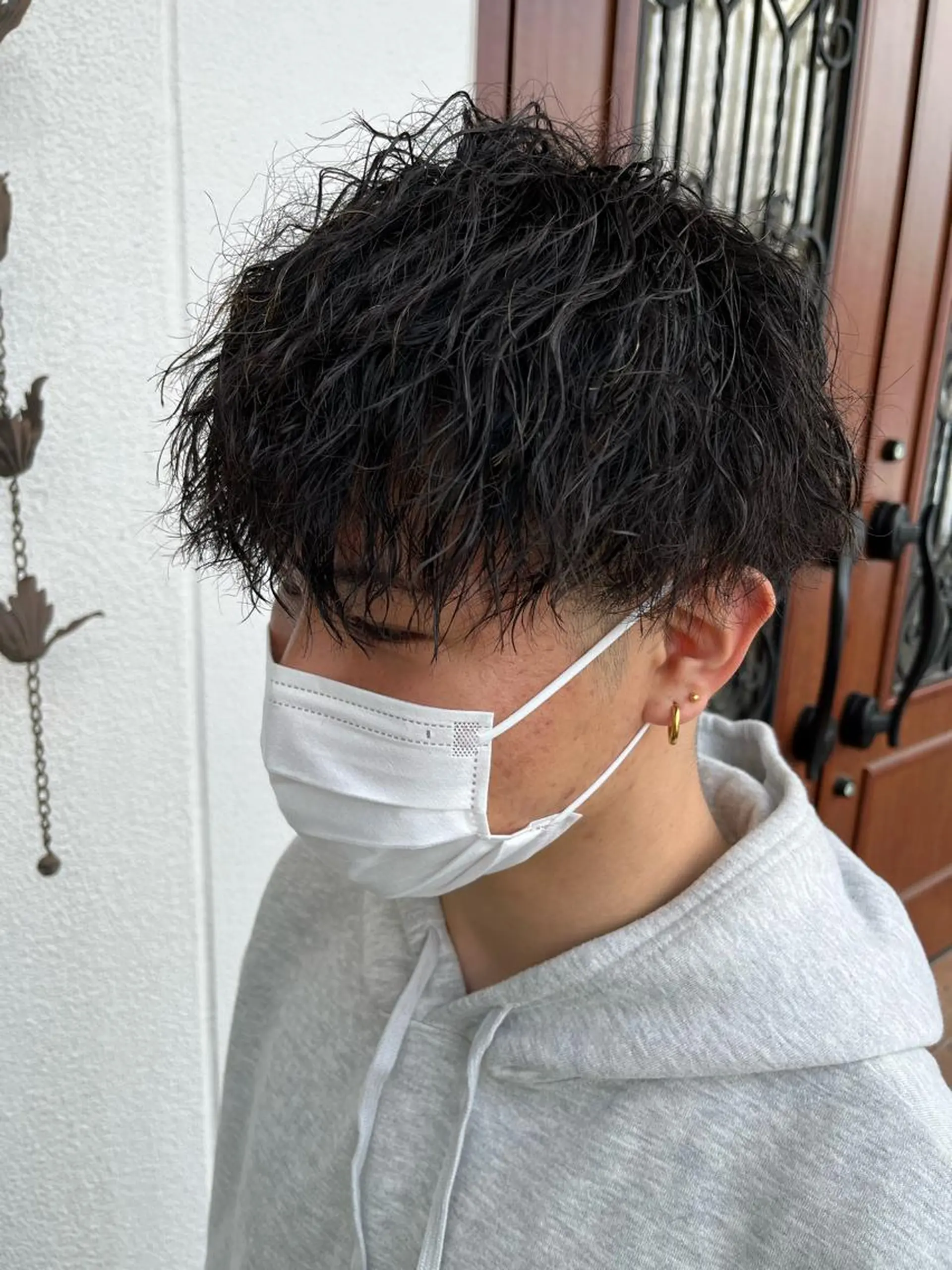 ショート メンズ 峯 渉人のヘアスタイル