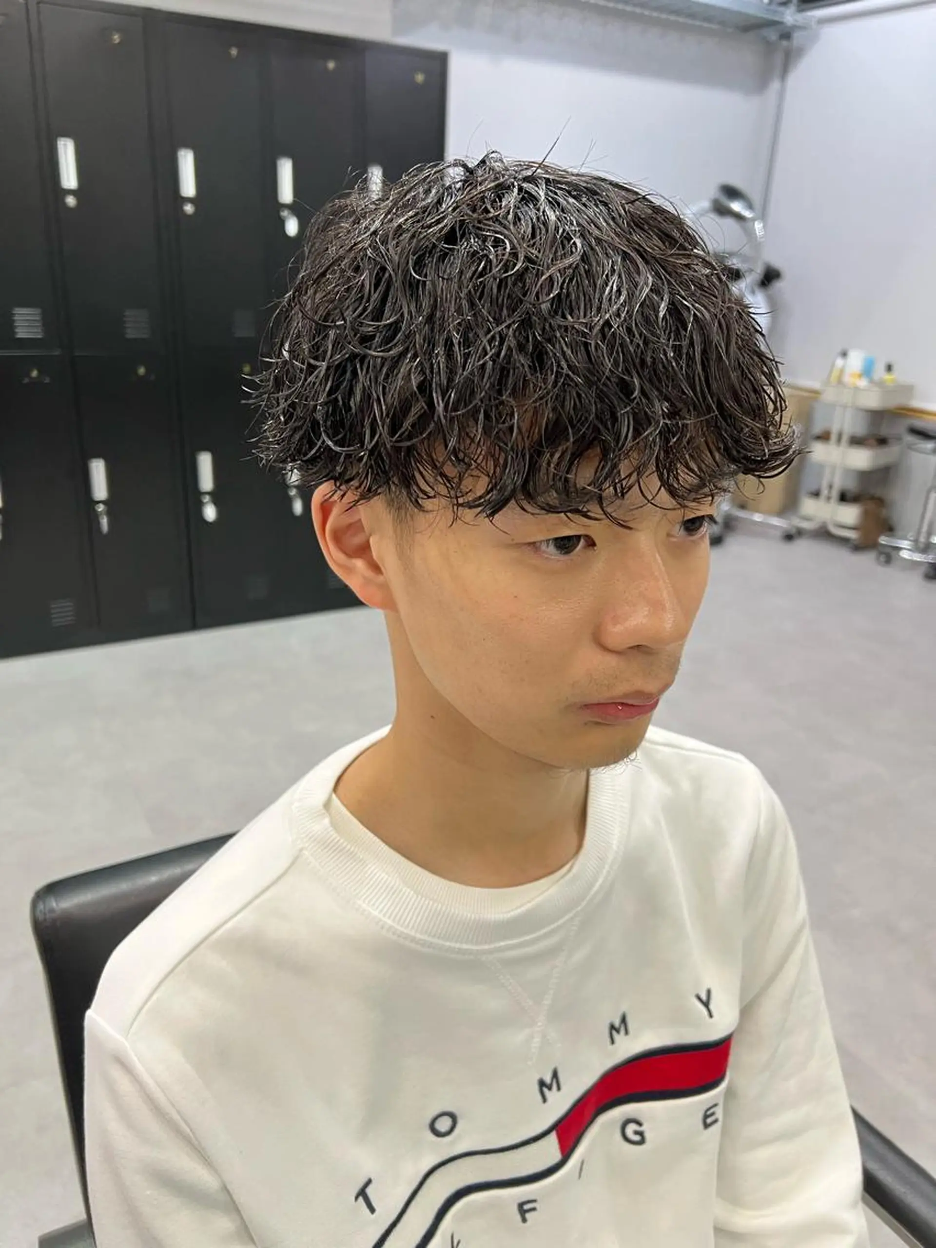 パーマ 金子勇希🔥パーマ 比率90%以上🔥のヘアスタイル