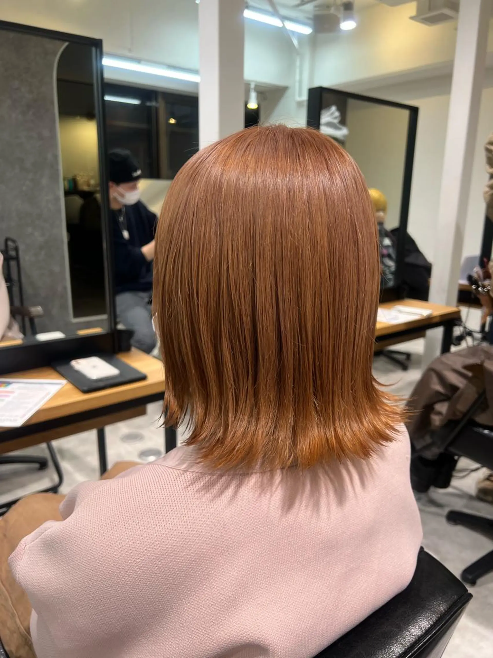 ミディアム カラー collet矢島/ ブリーチ指名No.1のヘアスタイル