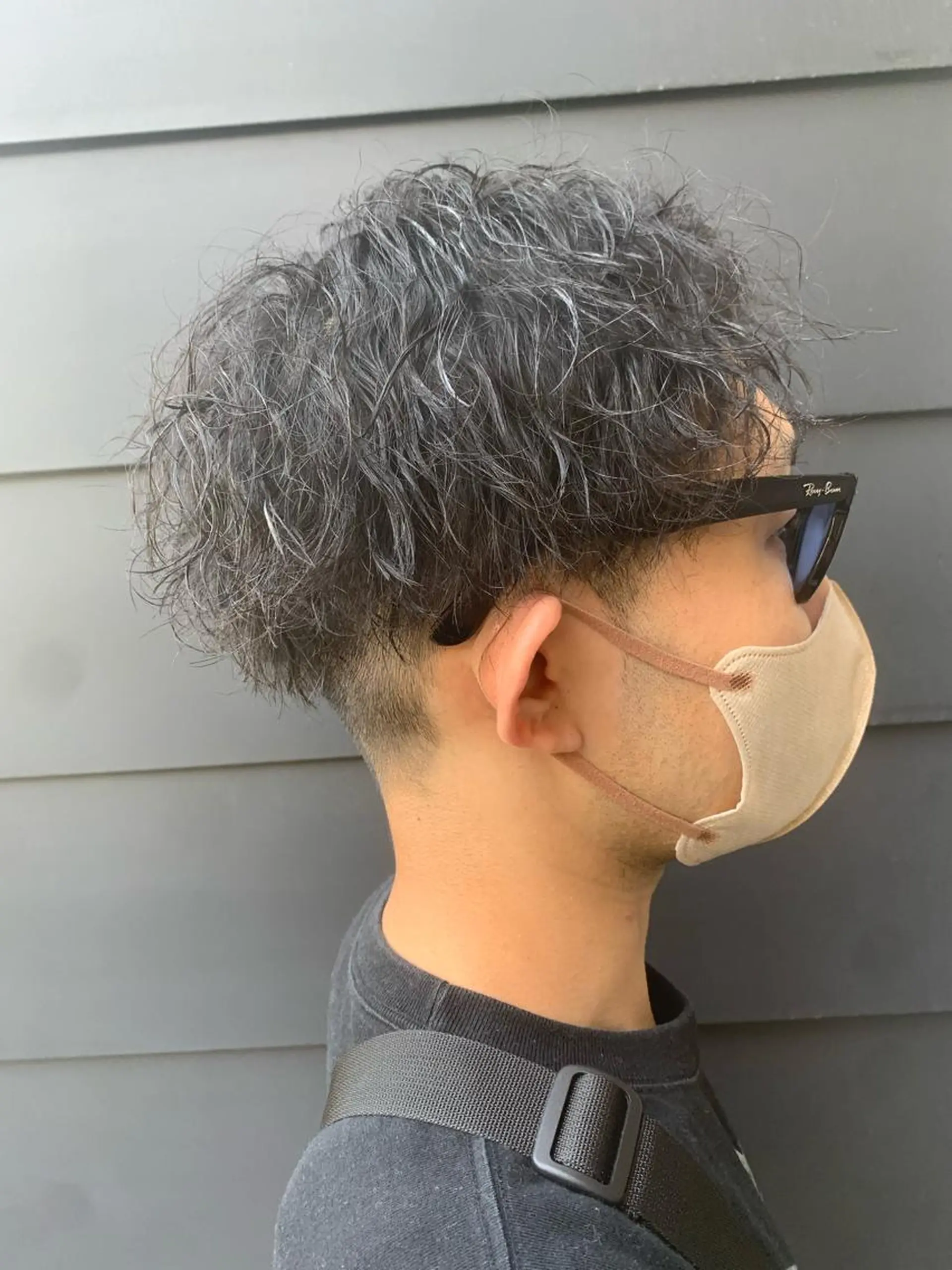 ショート パーマ メンズ トリートメント スタイル袋町店所属・STYLE袋町店 赤畠達弥のヘアスタイル