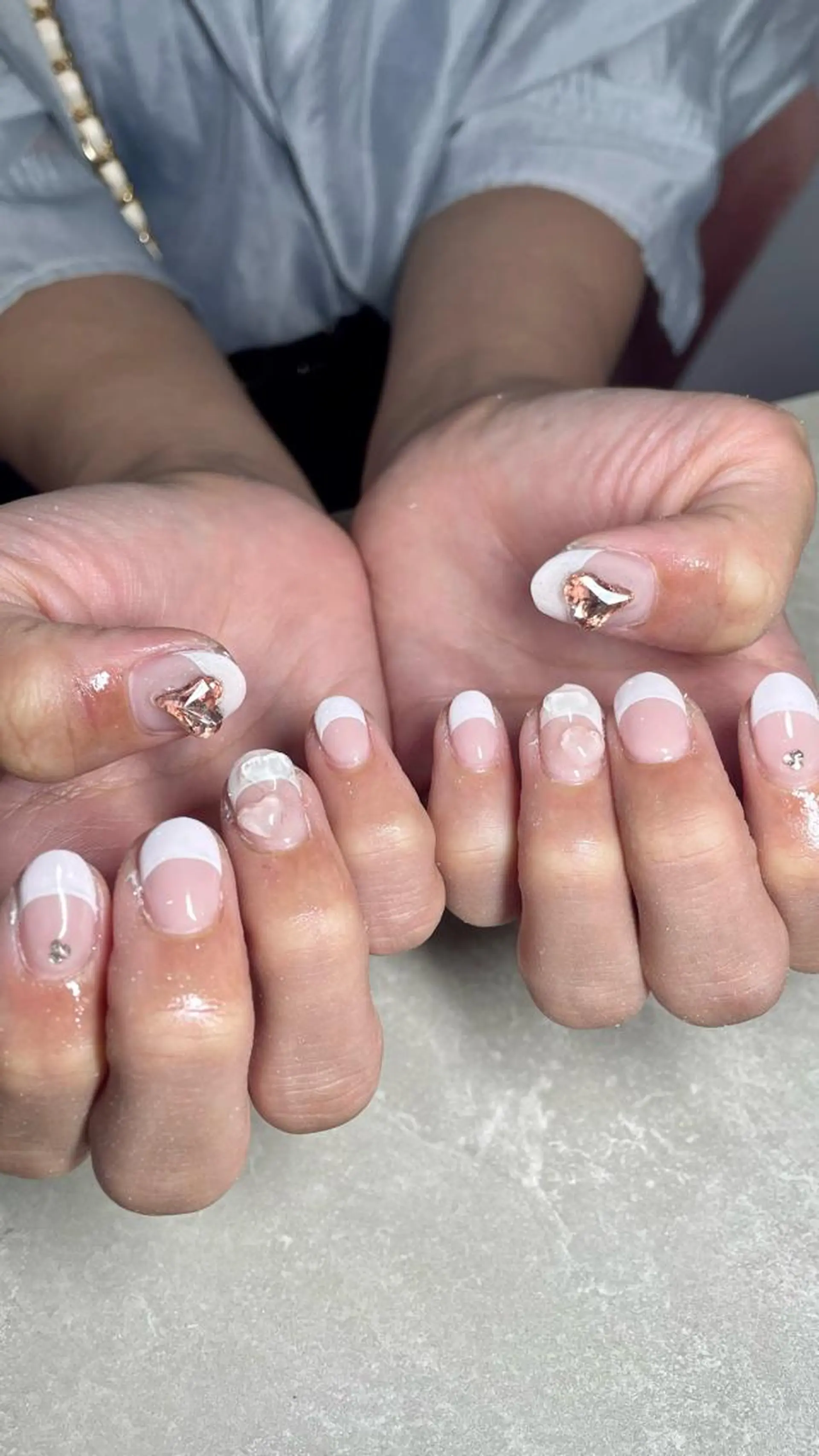 ヘアアレンジ キッズ ネイル ハンドネイル LINXS aosaのネイルデザイン