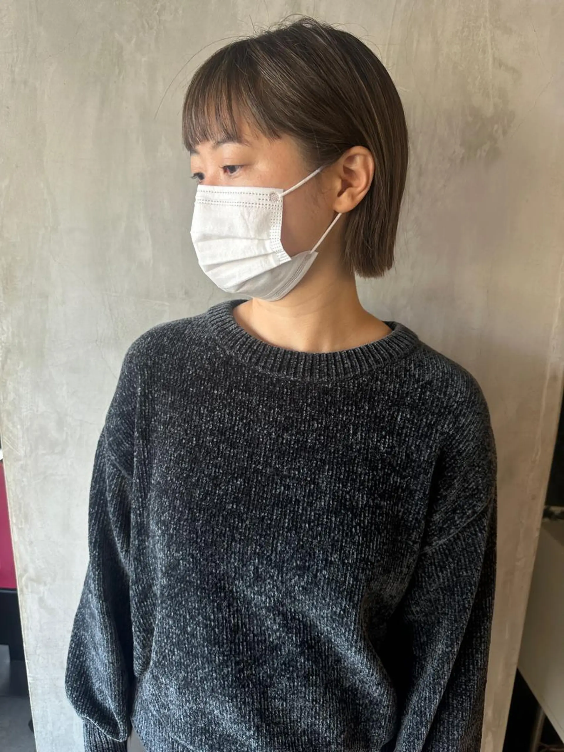 ショート カラー ヘアアレンジ ボブ stylist/蛯谷 珠里のヘアスタイル