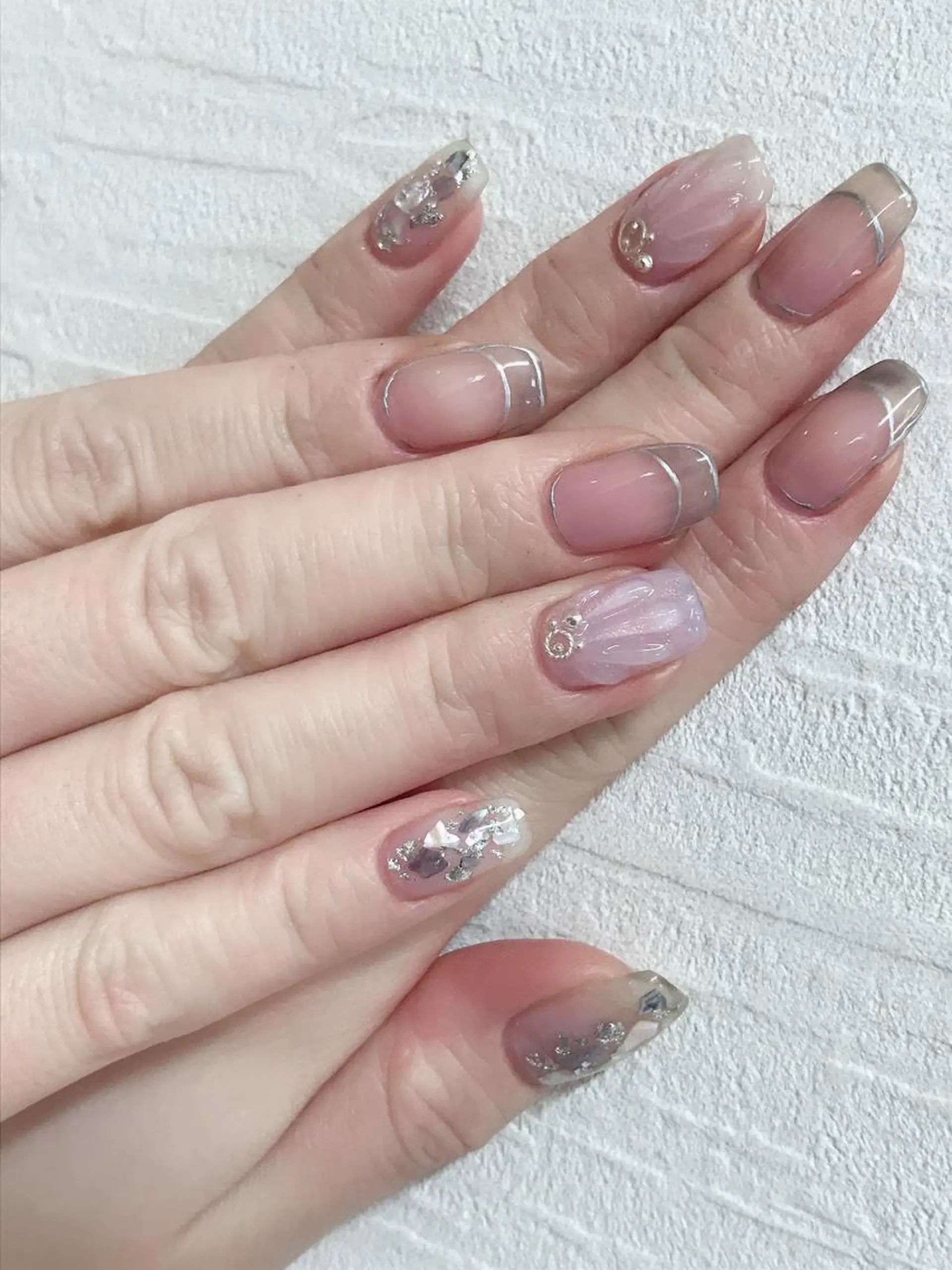 ネイル 持ち込み 髙橋 敦子のネイルデザイン