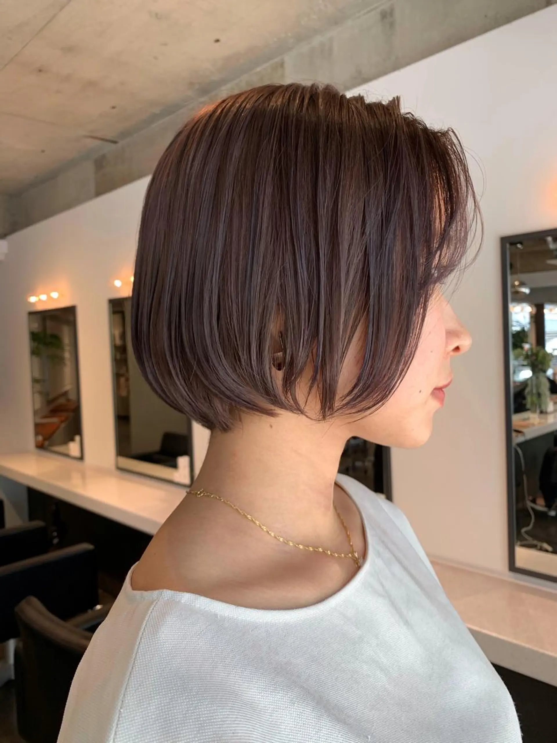 ショート カット ヘアカラー トリートメント 🍃透明感/デザイン 店長MASARU🍃のヘアスタイル