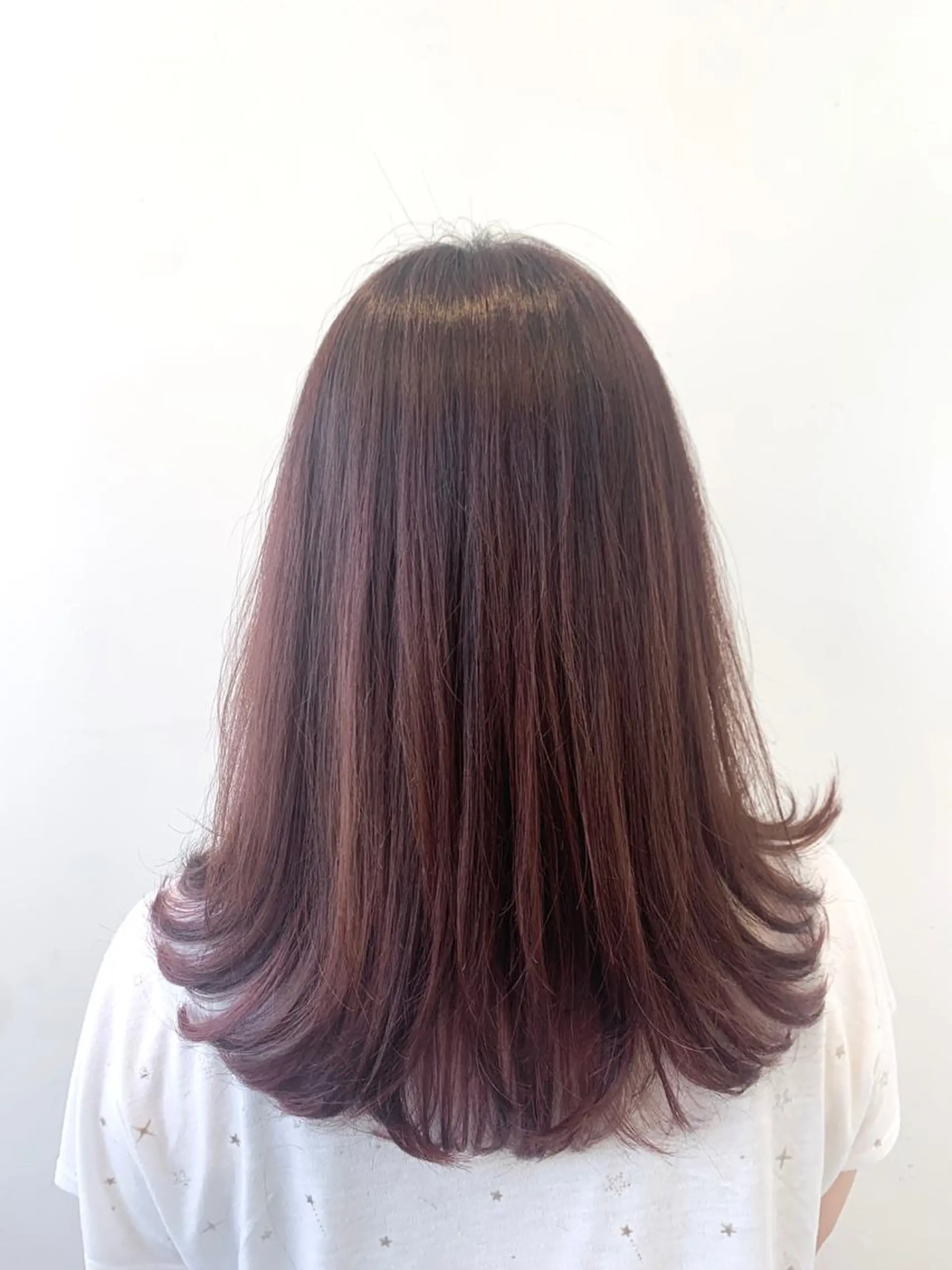 セミロング カラー 【azure横浜】 🧸misaki🌸のヘアスタイル