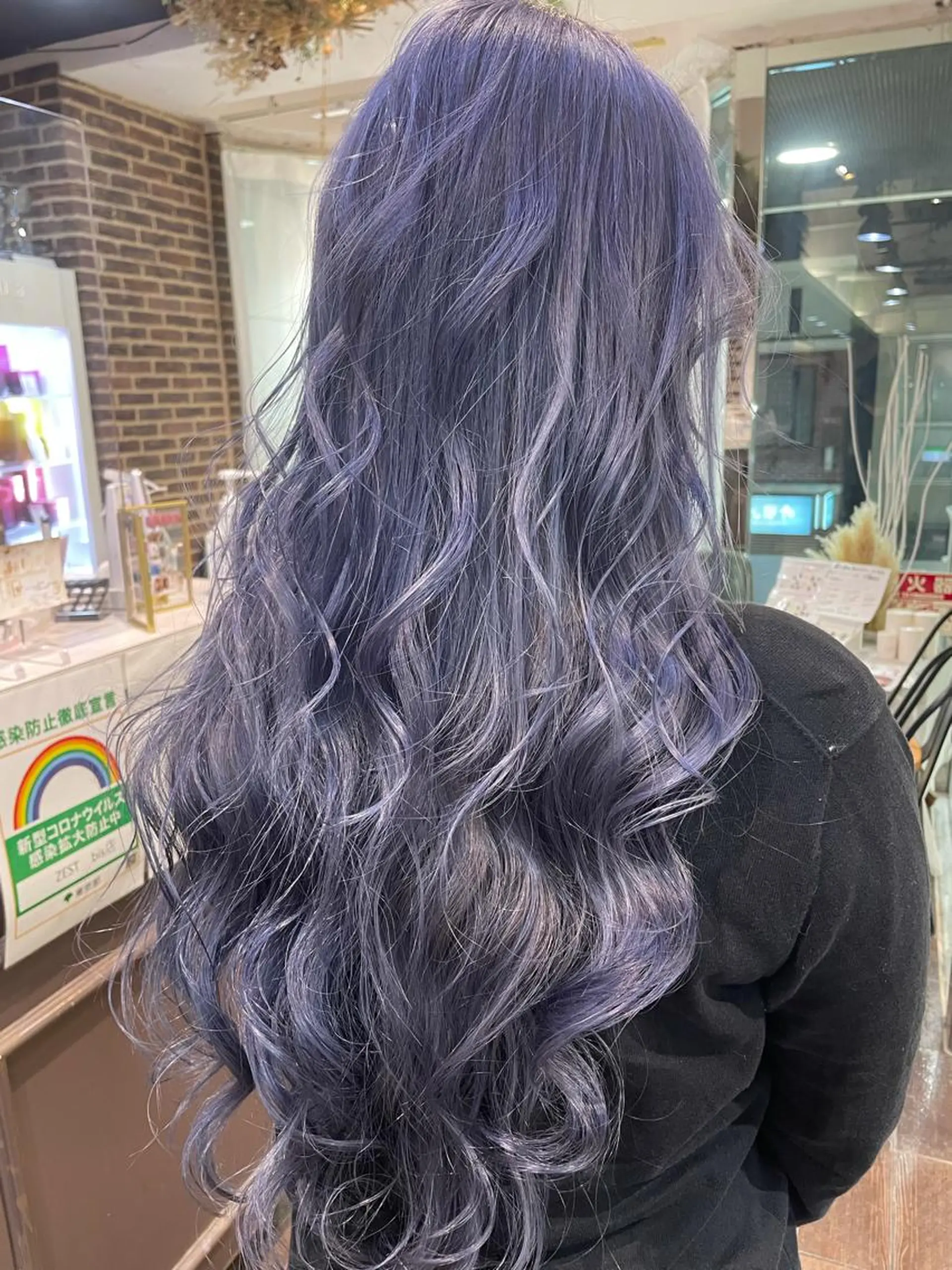 ロング カラー ブリーチ ケアブリーチ ダブルカラー ハイトーンカラー ヘアカラー トリートメント 韓国ヘア🦋 MIYUのヘアスタイル