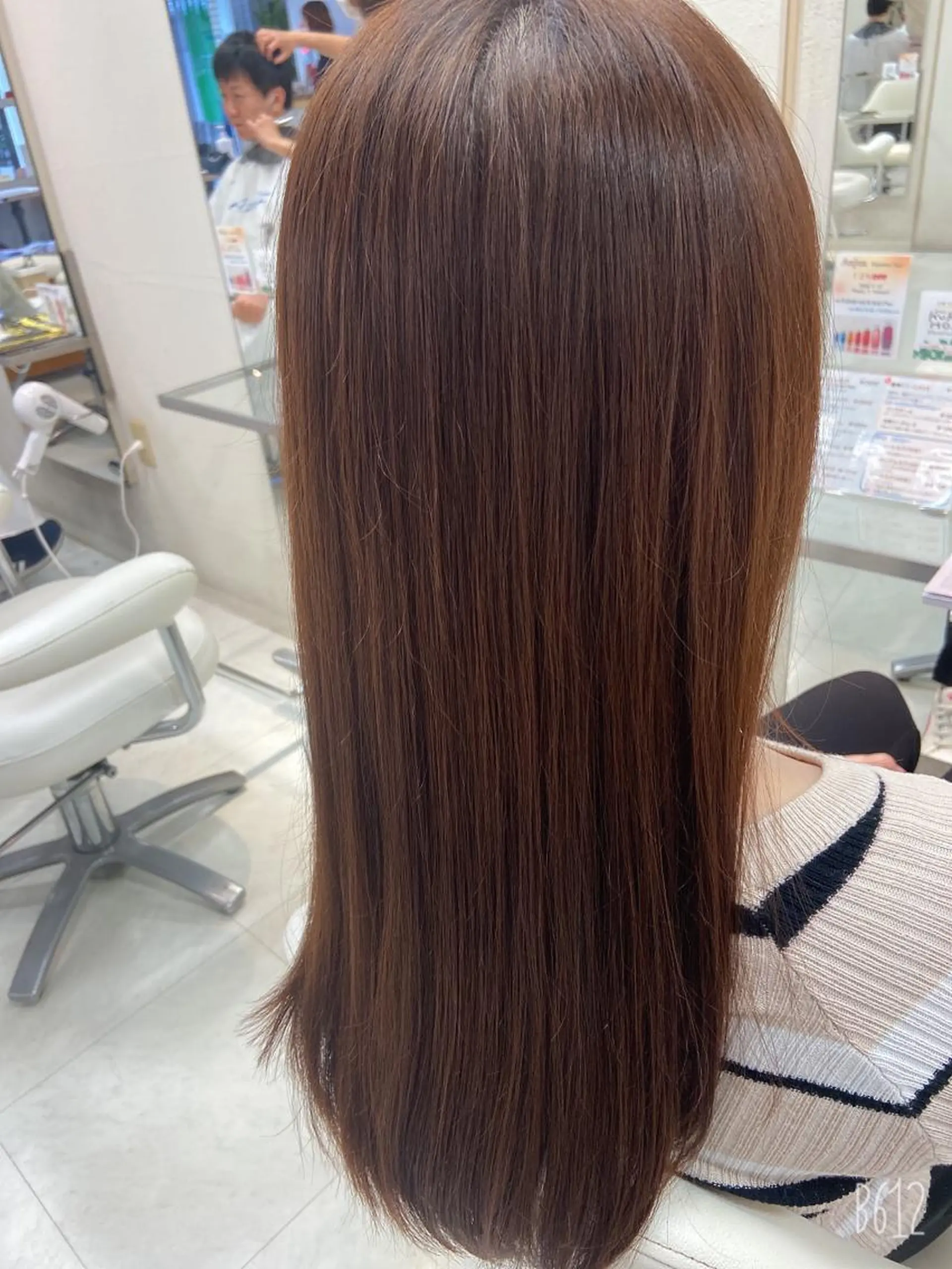 ロング トリートメント 菊地 美憂のヘアスタイル