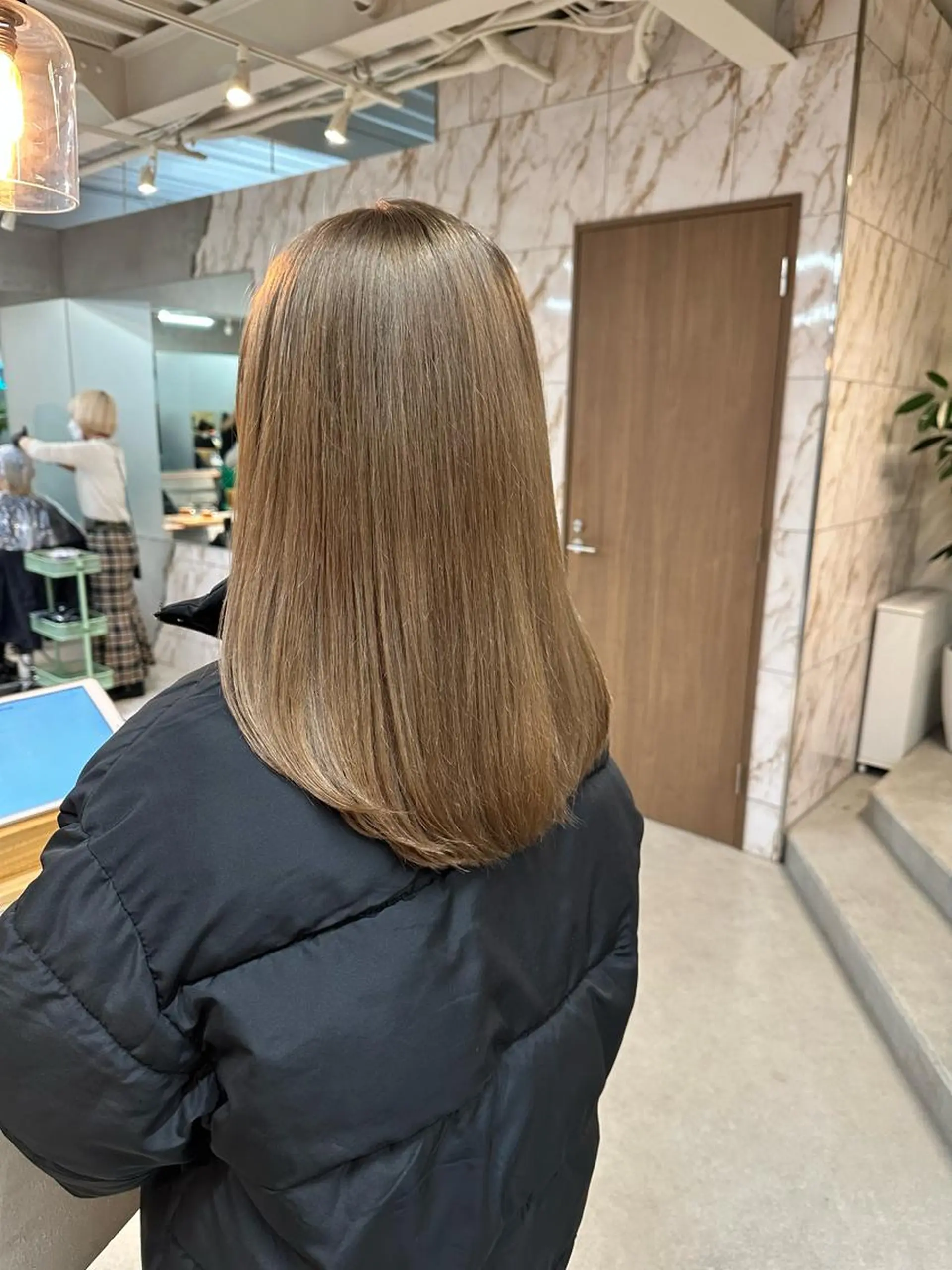 セミロング ヘアカラー ❄️中川 慎之介❄️のヘアスタイル