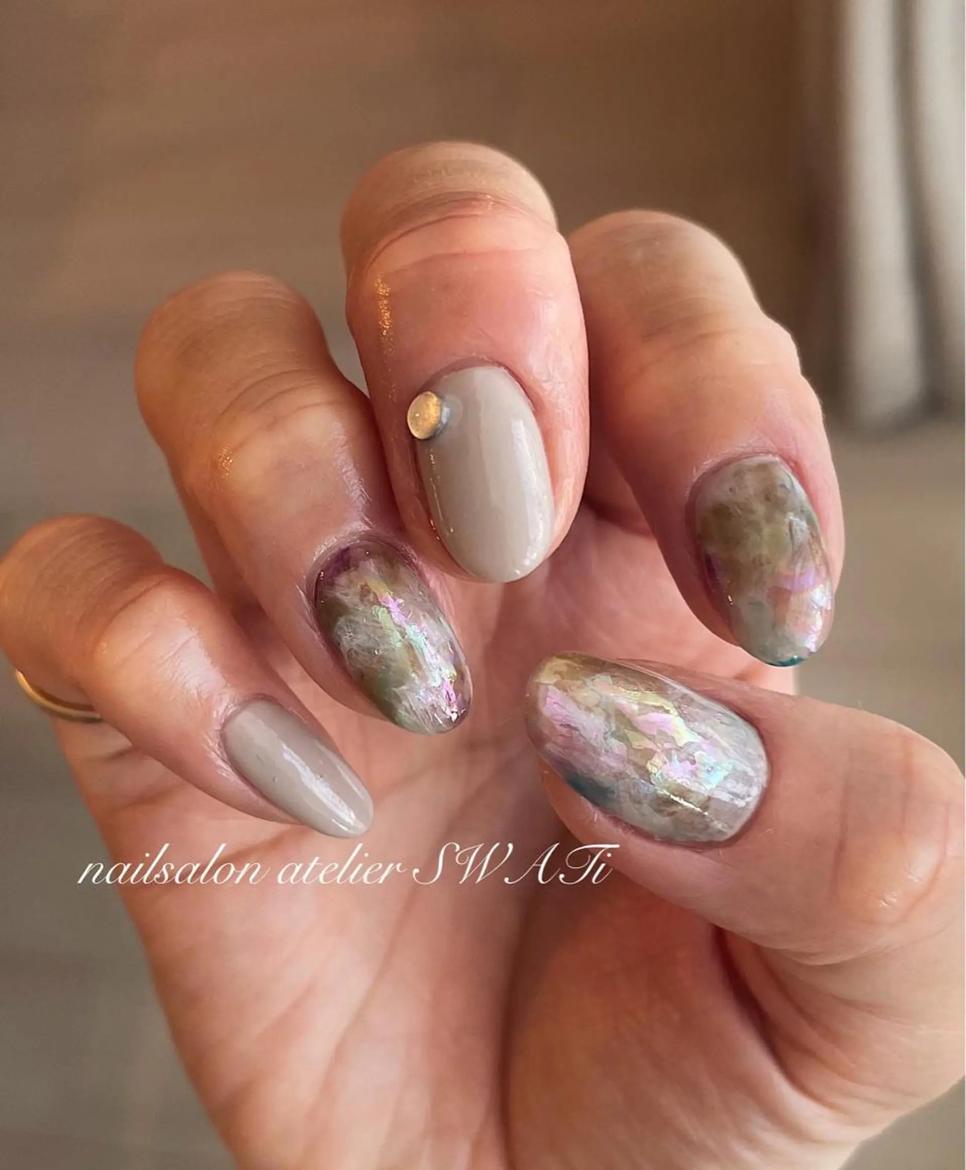 ネイル ヘアーサロン大野所属・nailsalon SWATiのネイルデザイン