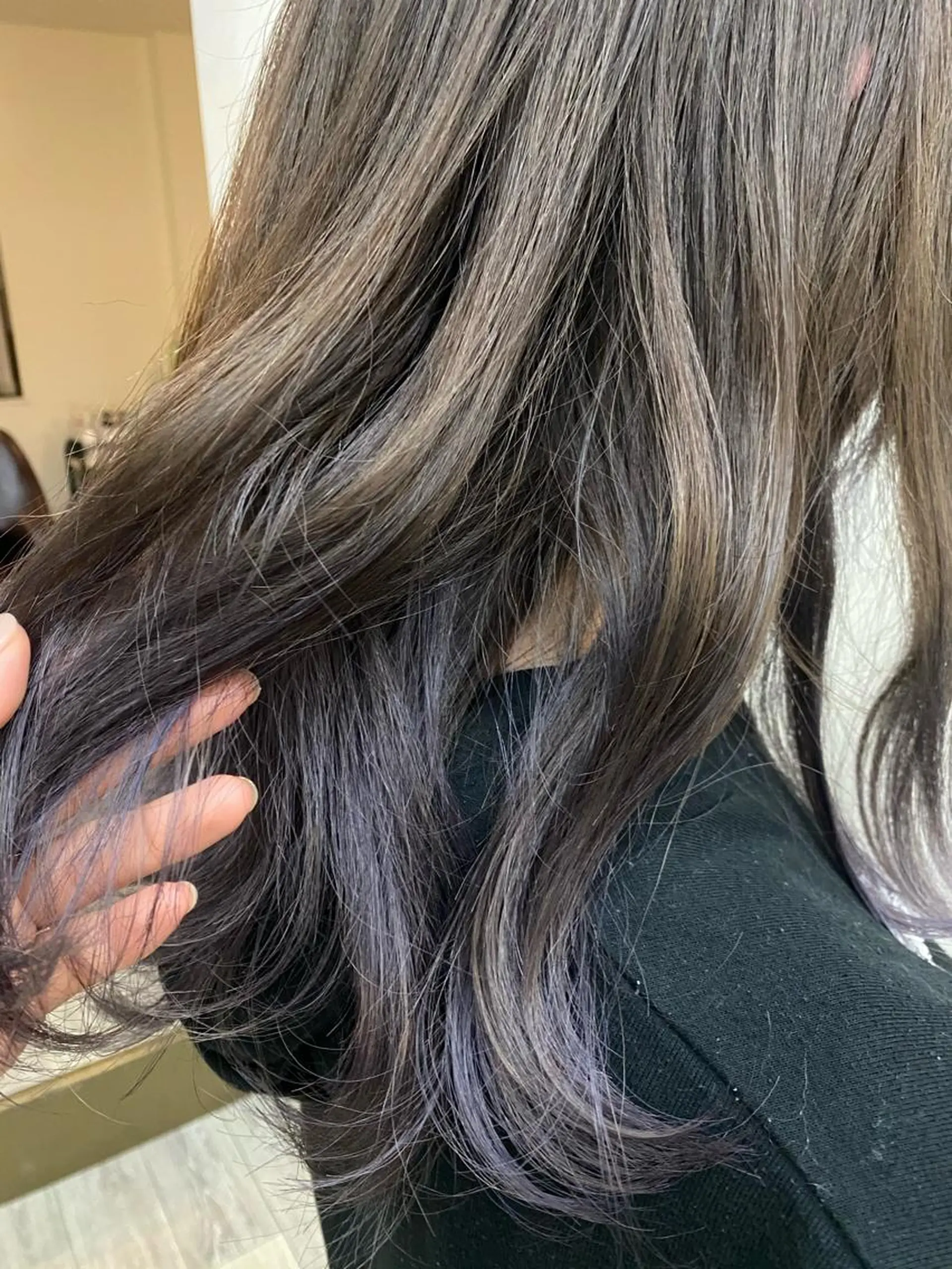 ロング カラー インナーカラー ヘアカラー 足利/透明感カラー/ GRACE/りおのヘアスタイル