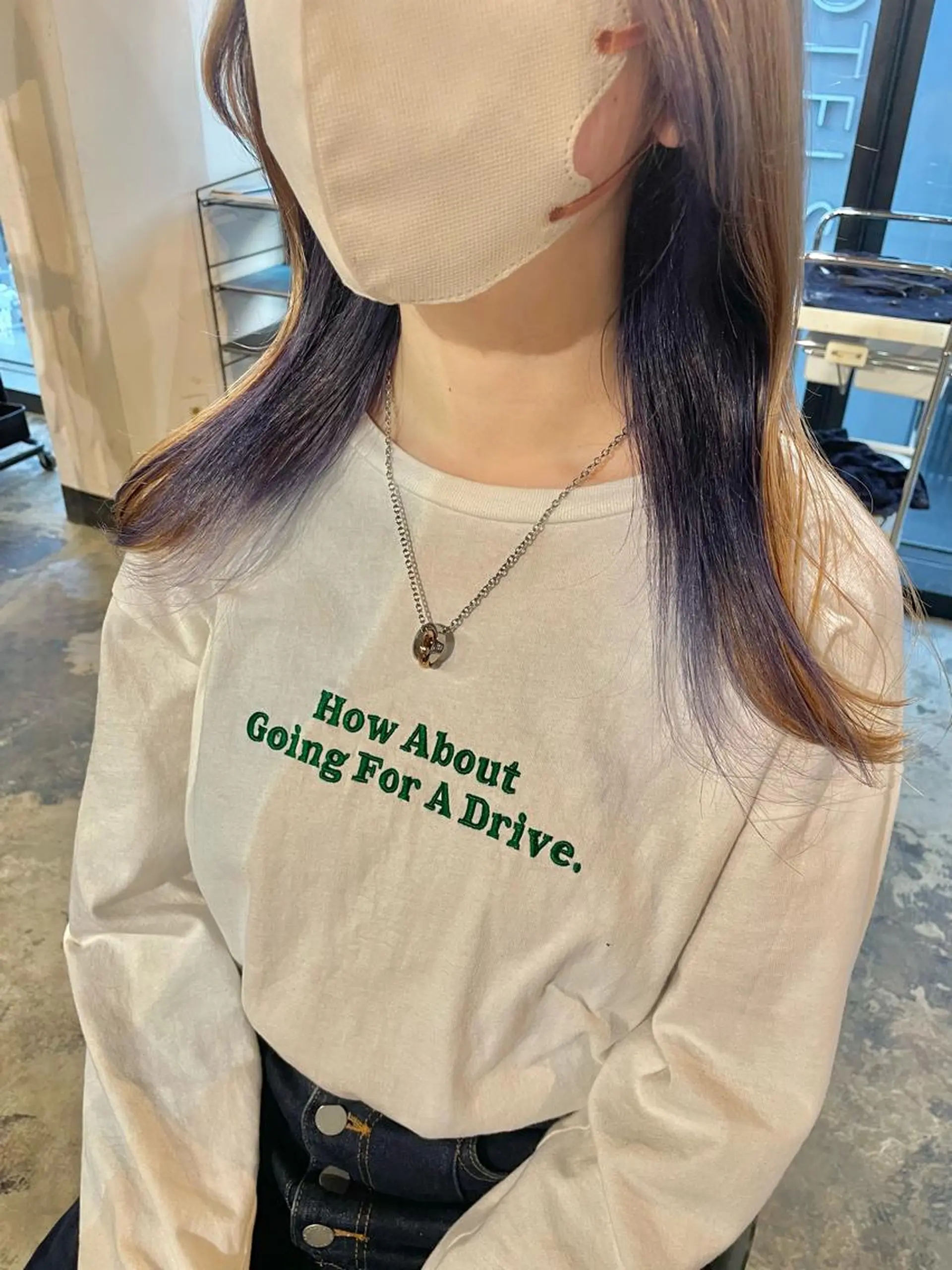 ミディアム カラー La fith hair ray所属・メンズ/パーマ/ ブリーチ/KAITOのヘアスタイル