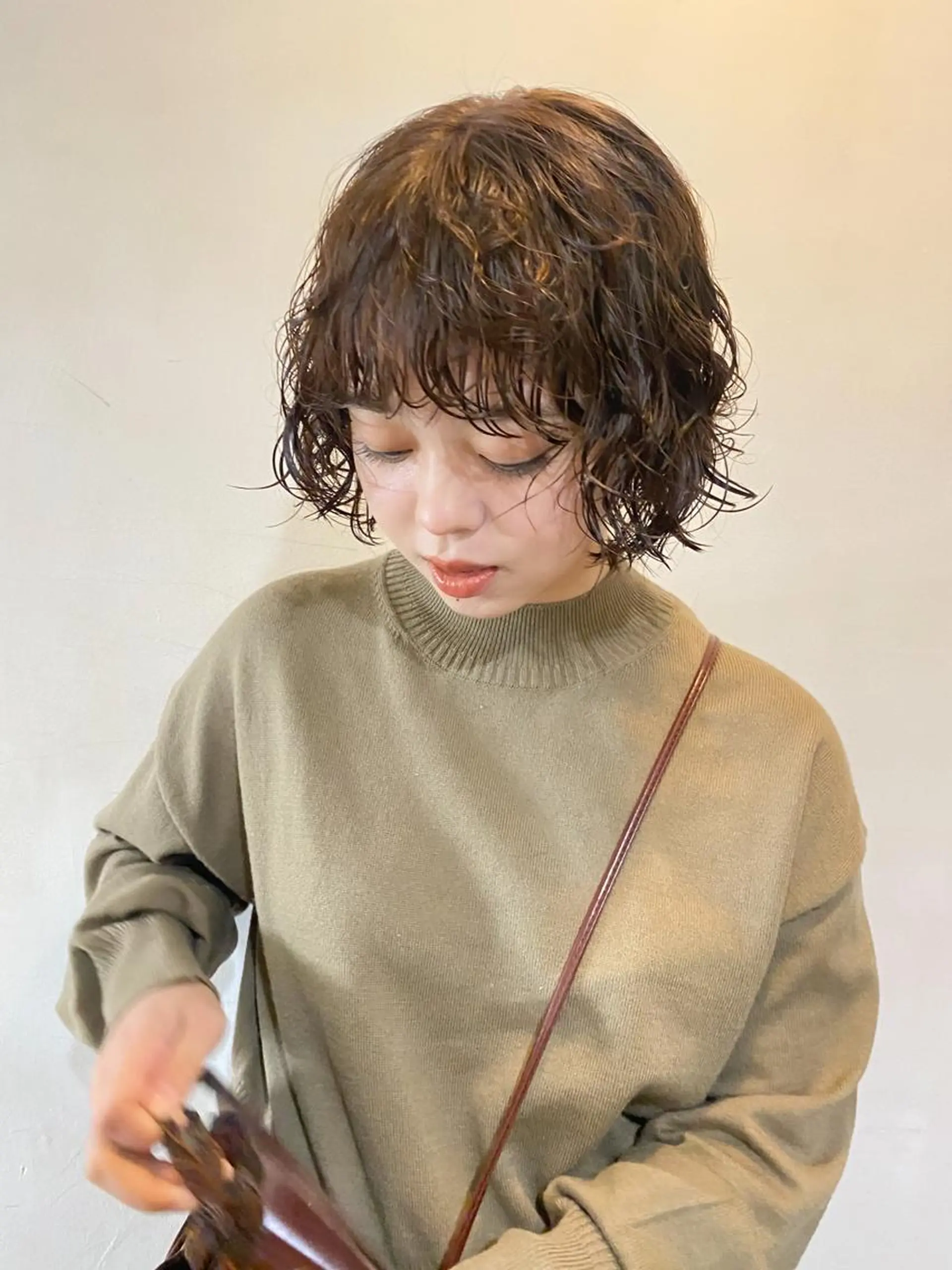 ショート パーマ レイヤー/パーマ /ウルフ/nabeのヘアスタイル