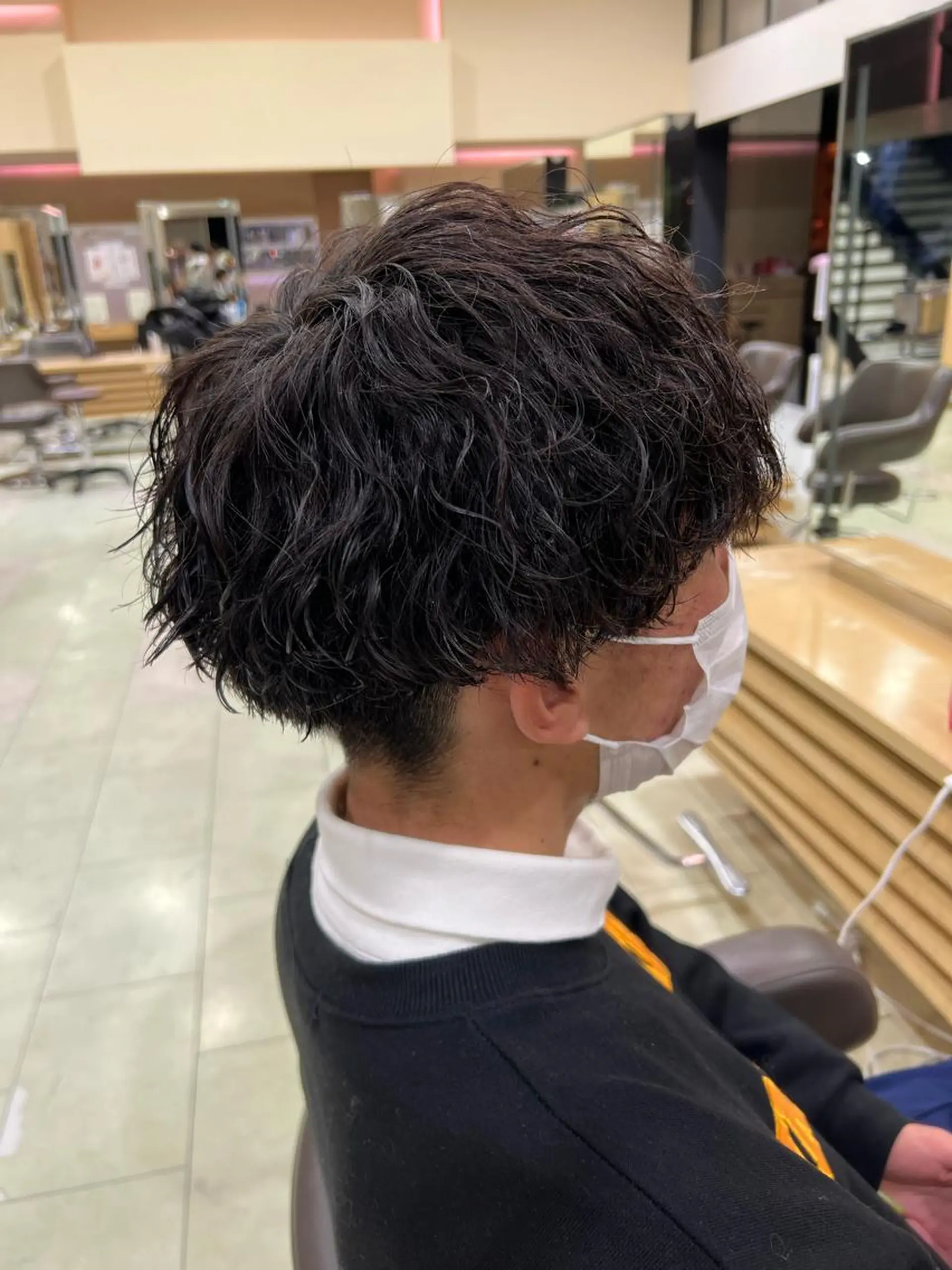 パーマ メンズ メンズカット松戸/韓 国/メンズパーマ航太のヘアスタイル