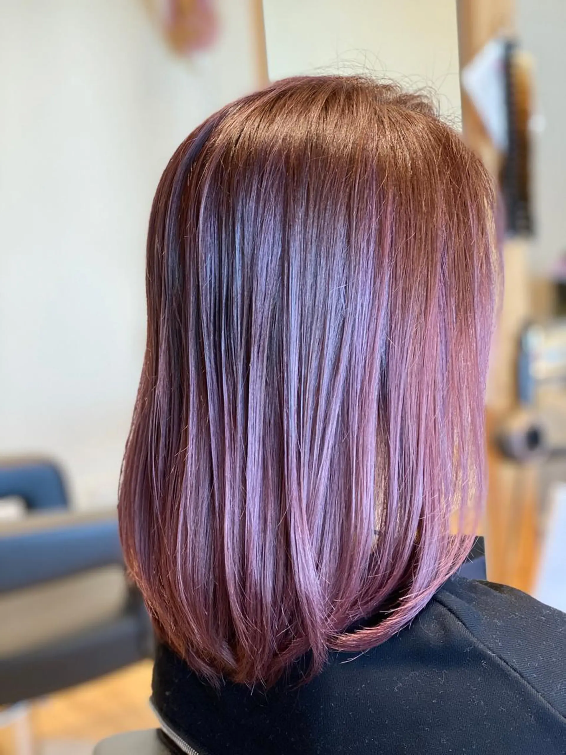 ミディアム カラー 関口 友行のヘアスタイル