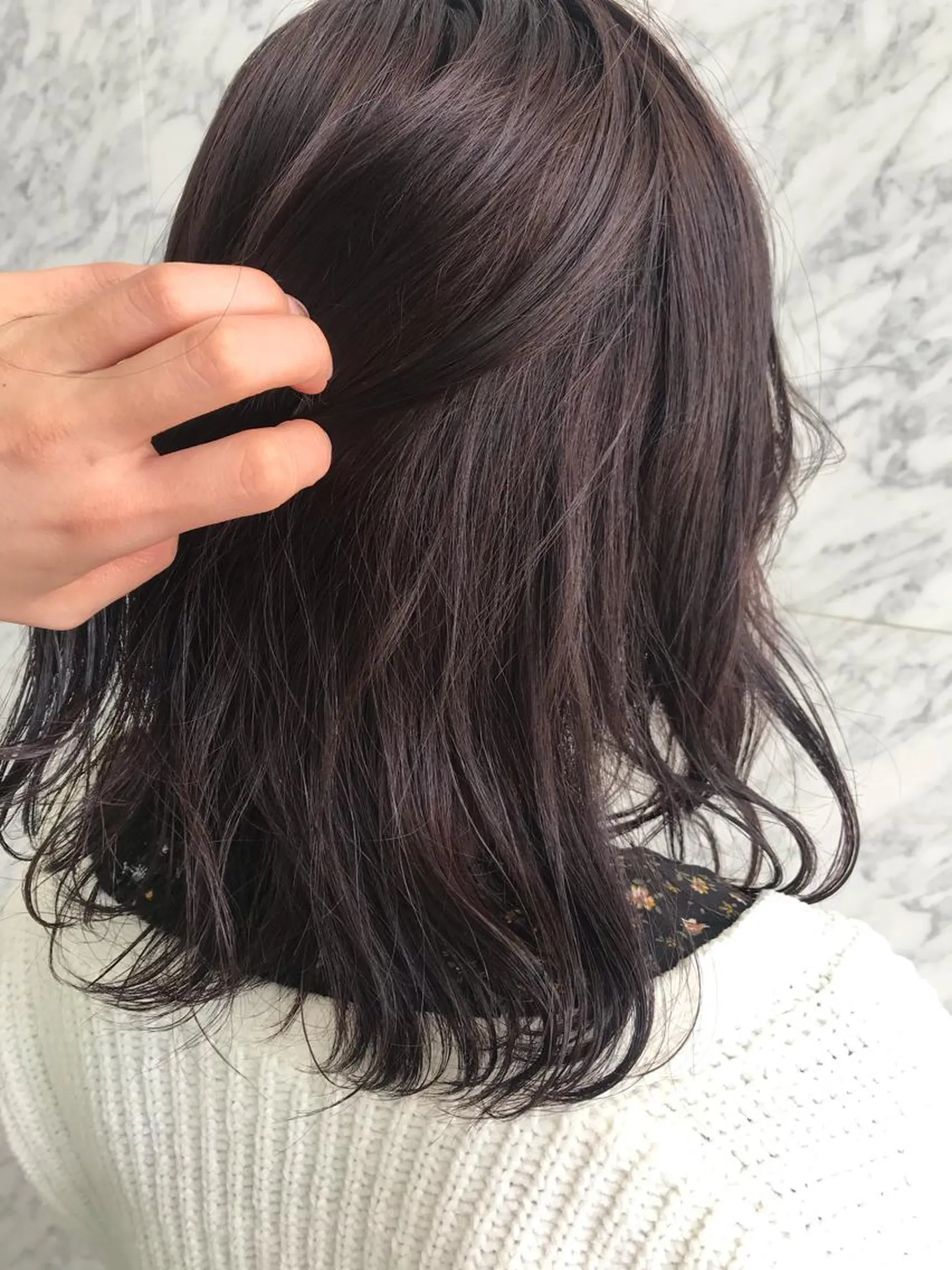 ミディアム stylist/蛯谷 珠里のヘアスタイル