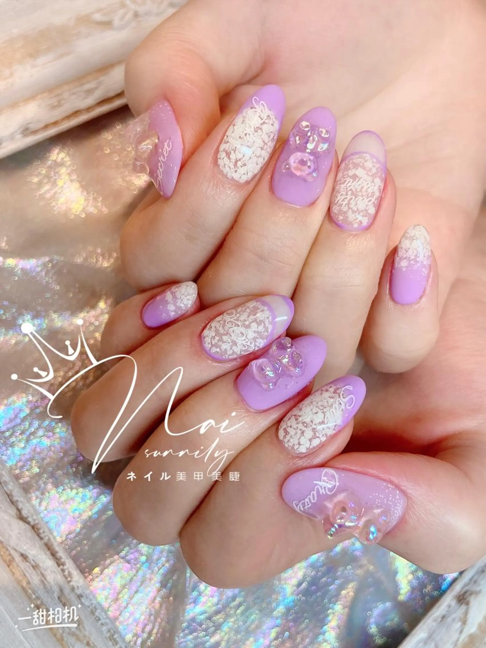 ネイル 長さだし専門店 M2　rikaのネイルデザイン