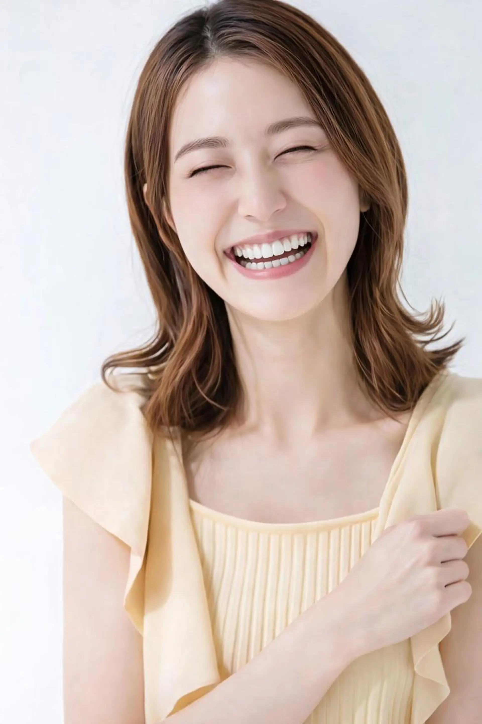 セミロング ヘアカラー Re color 京橋店のヘアスタイル