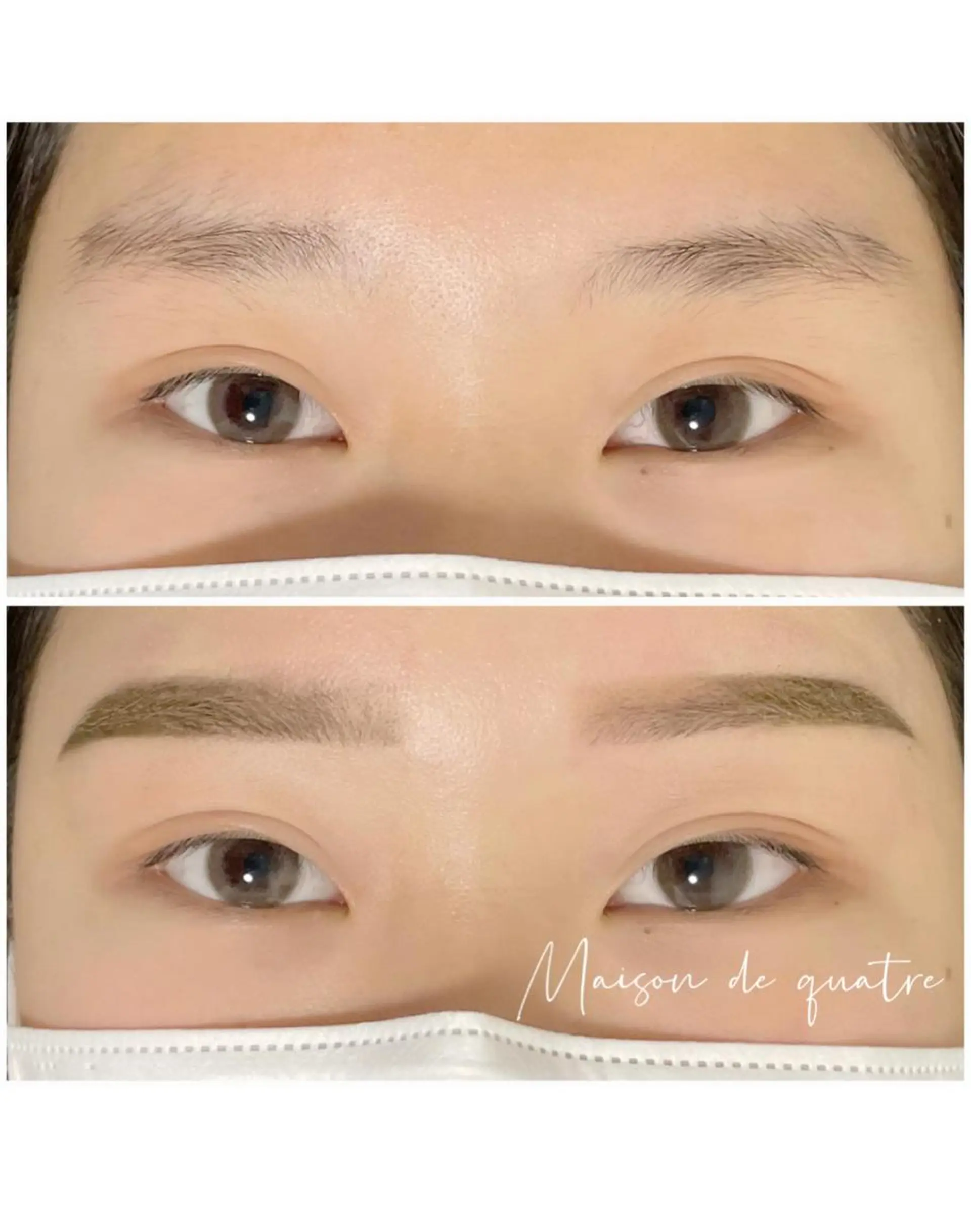 アイブロウ Maison de quatreのマツエク・マツパデザイン