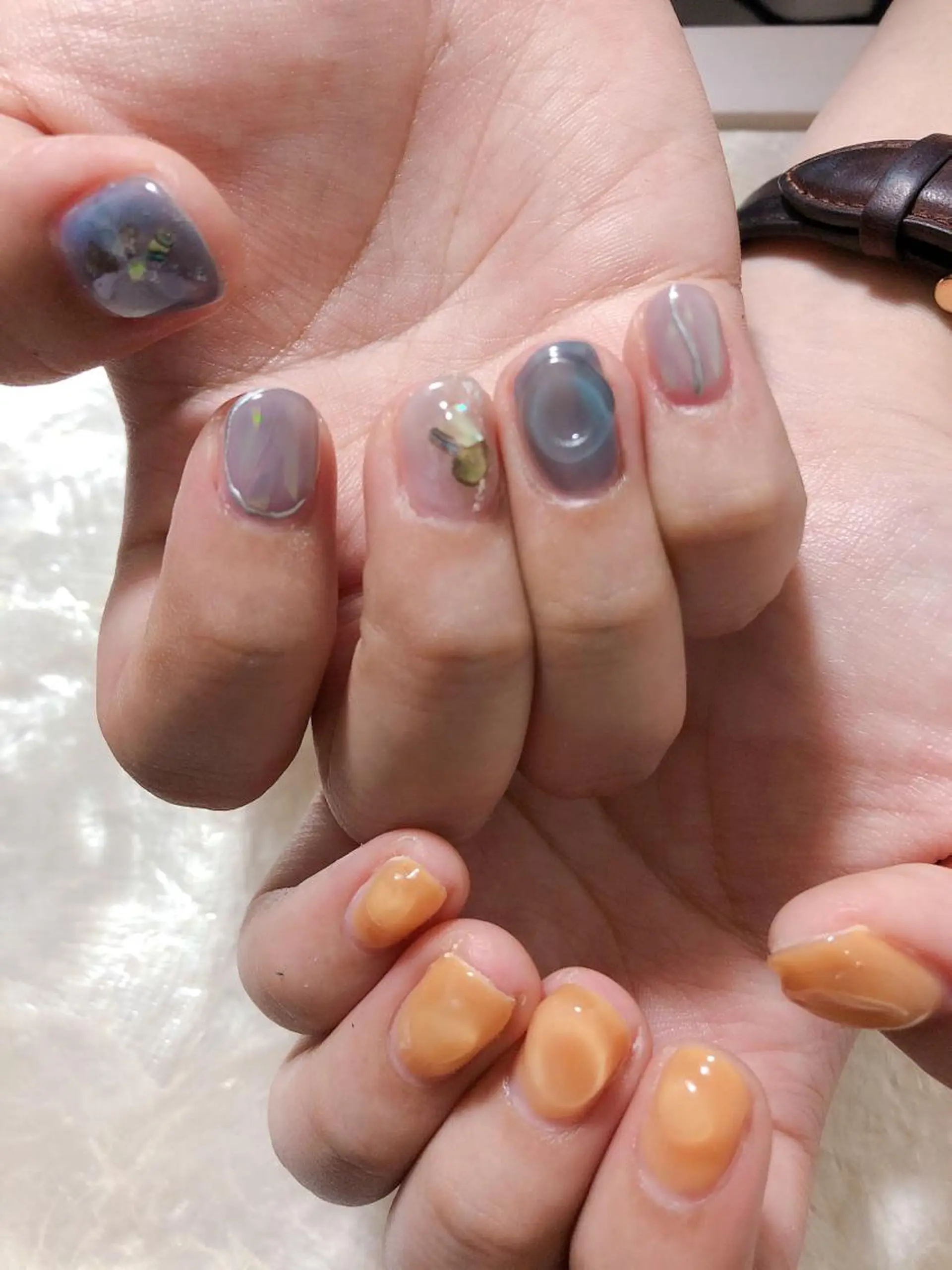 ネイル ニュアンスネイル kiki nail 二子玉川のネイルデザイン