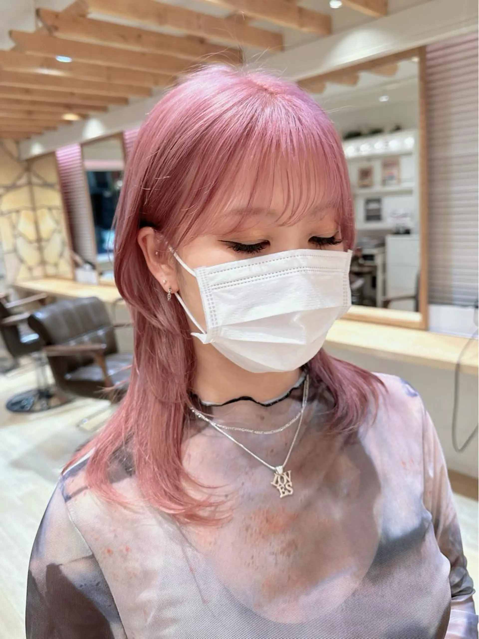 セミロング カット ヘアカラー トリートメント 新宿 木下拓哉のヘアスタイル