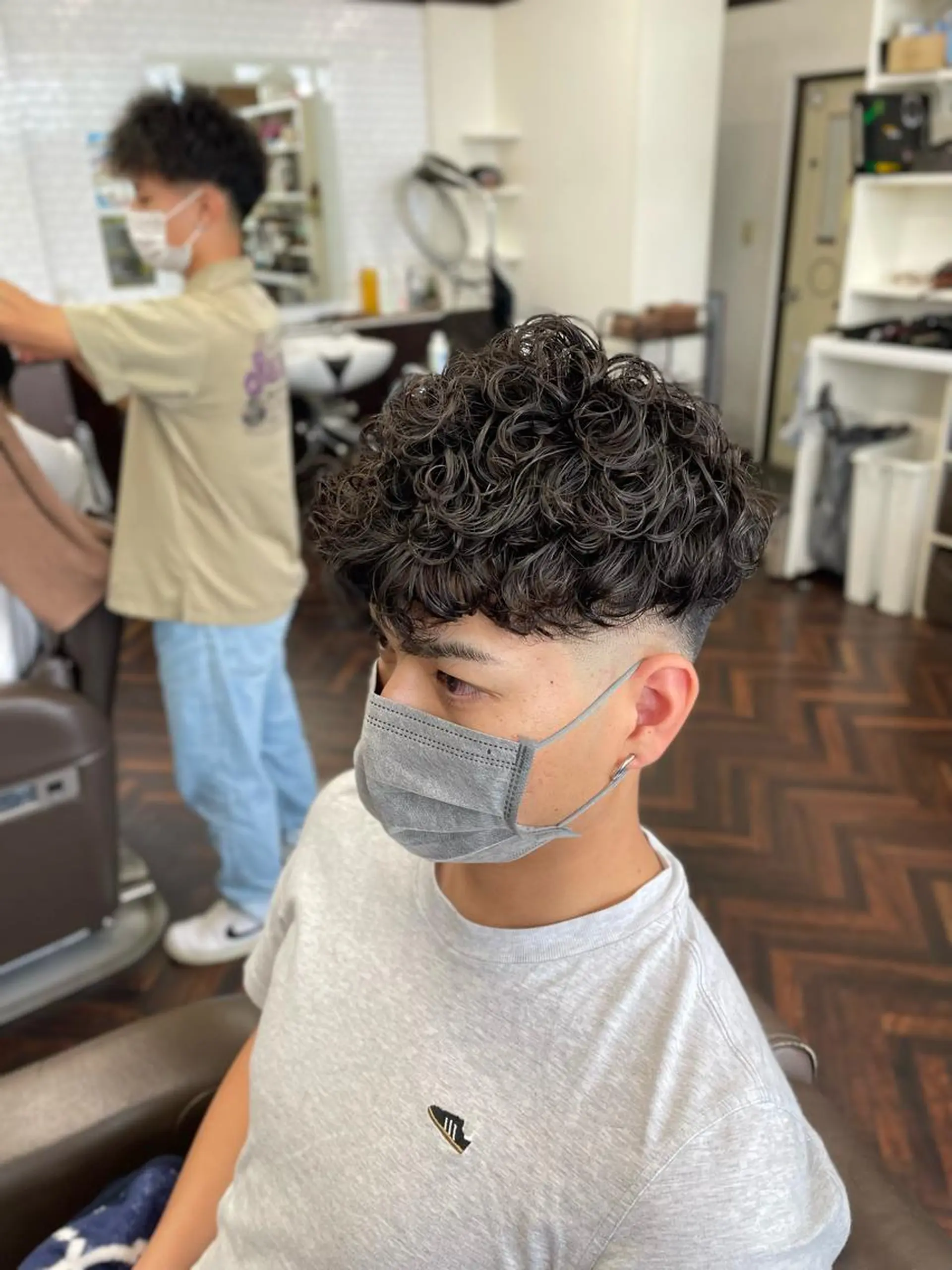 パーマ メンズ Cam's豊見城店所属・無料‼︎メンズ限定 URASAKIのヘアスタイル