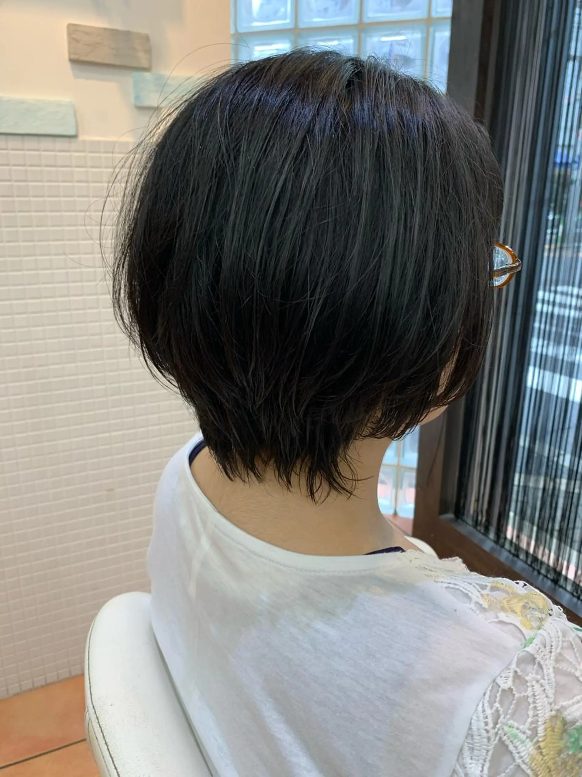 ショート カラー 髪質改善 Blumeのヘアスタイル