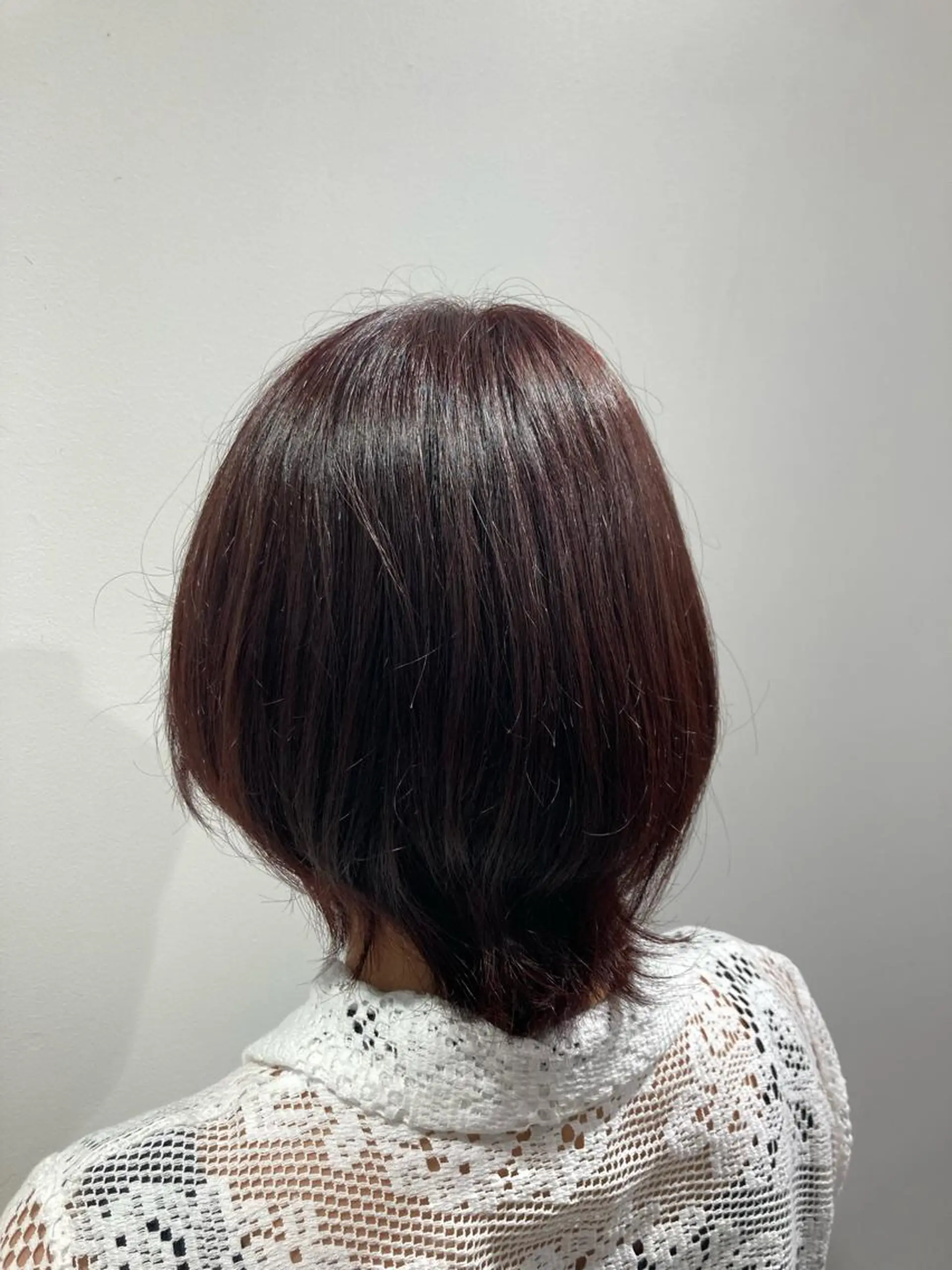 ショート カラー ブラウンカラー 透明感カラー 板橋　島村美咲のヘアスタイル