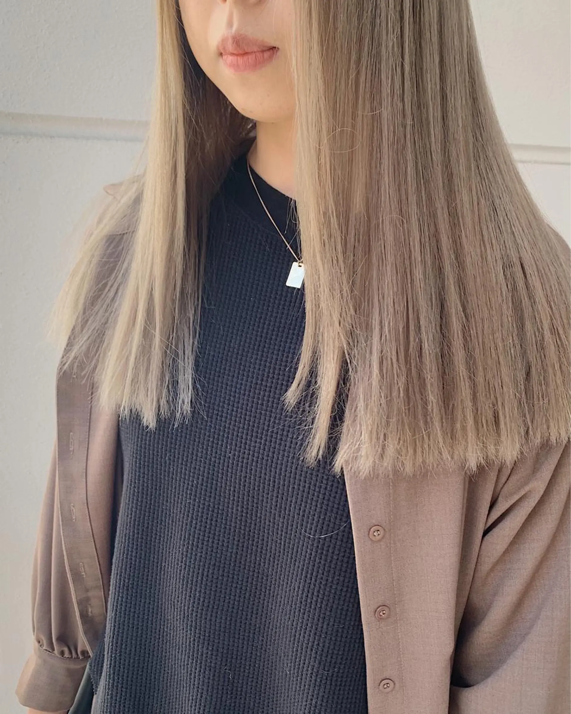 ロング カラー ヘアアレンジ ヘアカラー トリートメント BANK'S hair所属・💐ケラチン 髪質改善寺坂雄飛💐のヘアスタイル