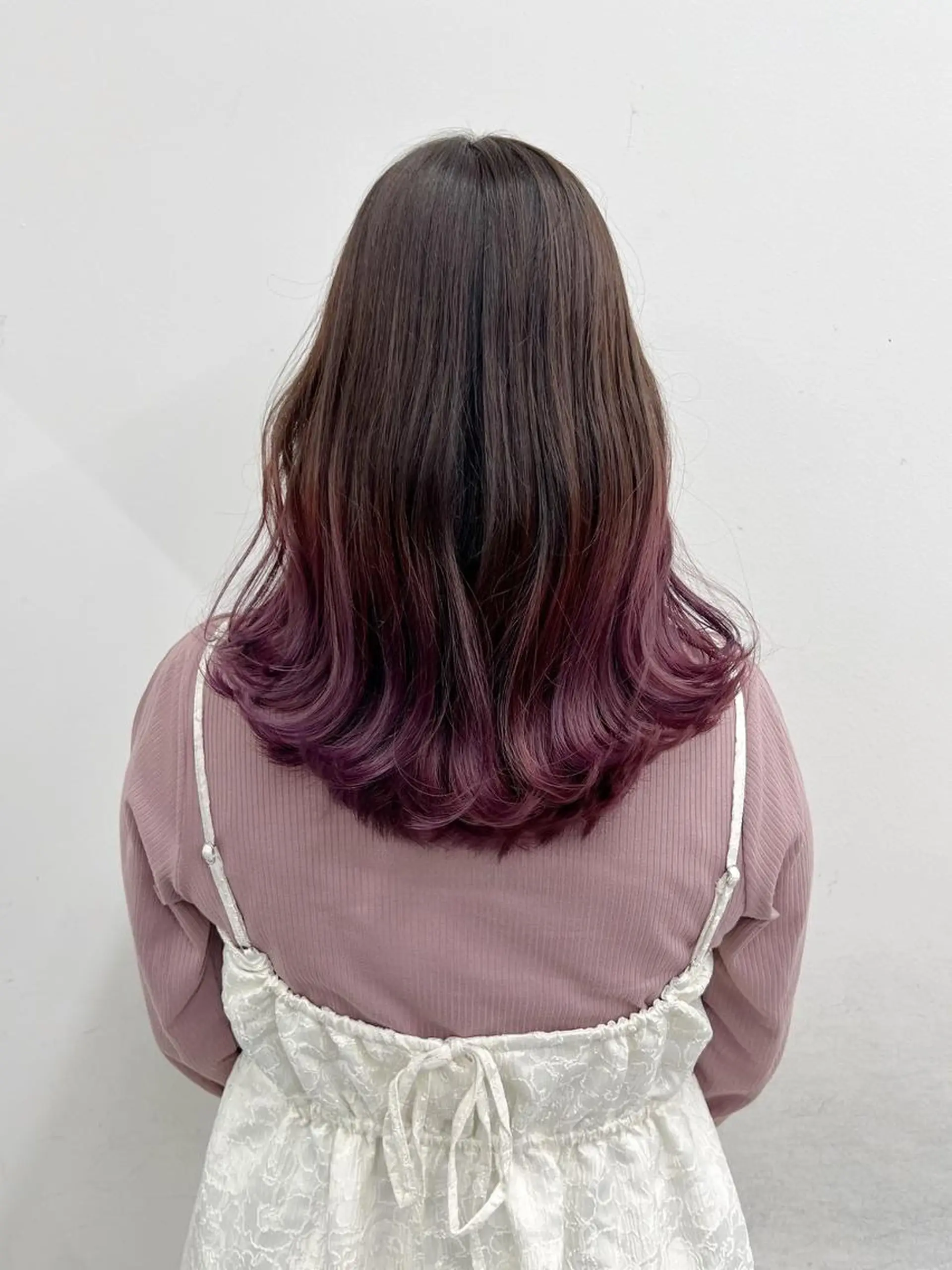 ロング カラー アディクシーカラー アッシュ ブルーカラー ダークアッシュ グレージュ 【公式】amble luxe池袋東口🩷のヘアスタイル
