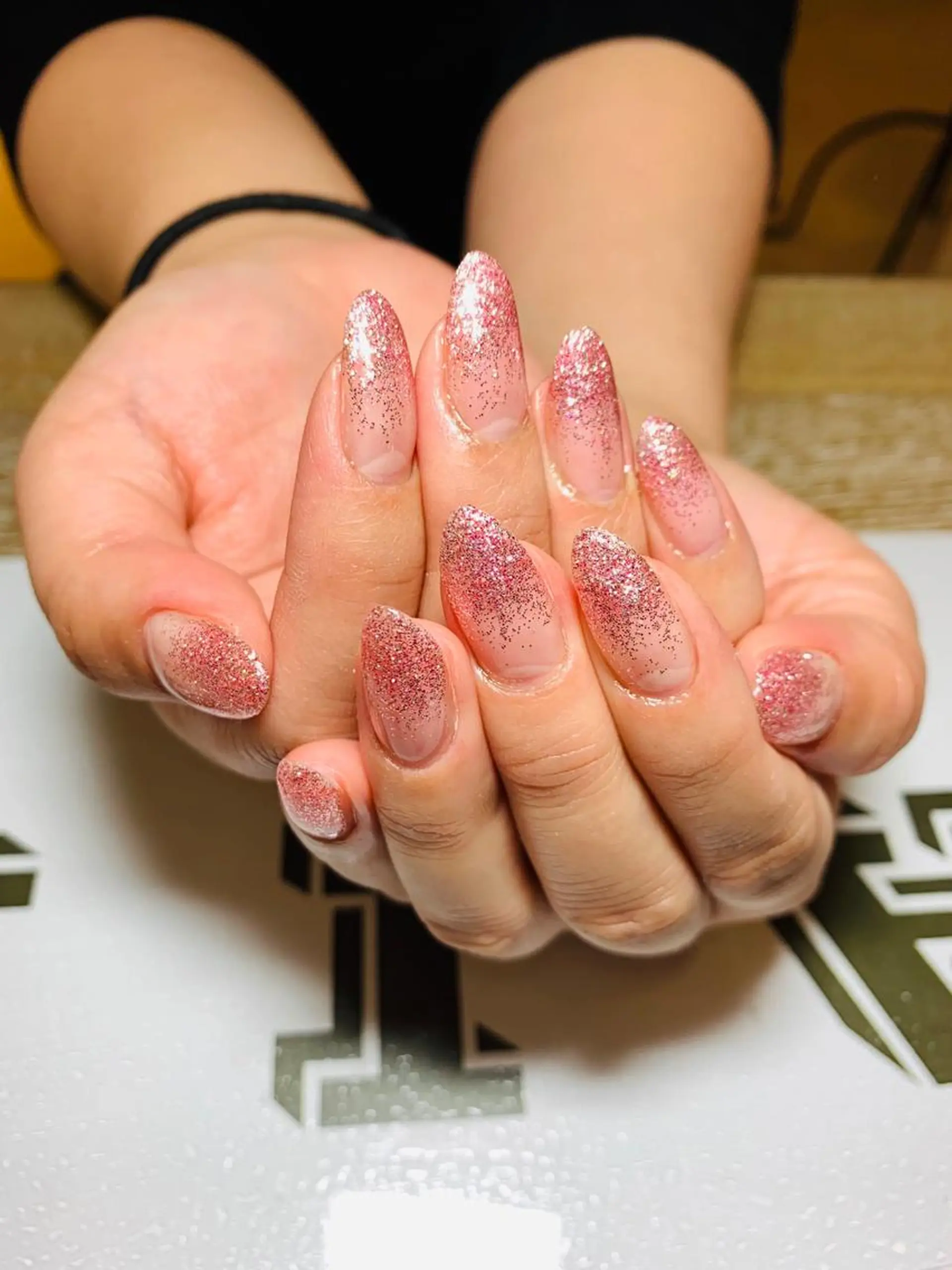 ネイル キラキラネイル ラメ(グリッター) ハンドネイル JuniNail 주니네일🇰🇷suのネイルデザイン