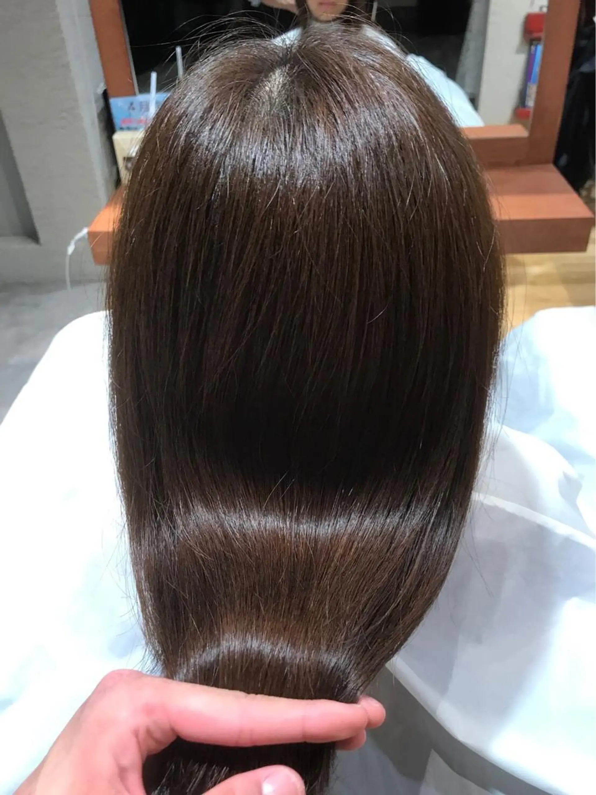 ロング カラー パーマ ヘアアレンジ メンズ キッズ ネイル マツエク・マツパ アティリー 西梅田のヘアスタイル