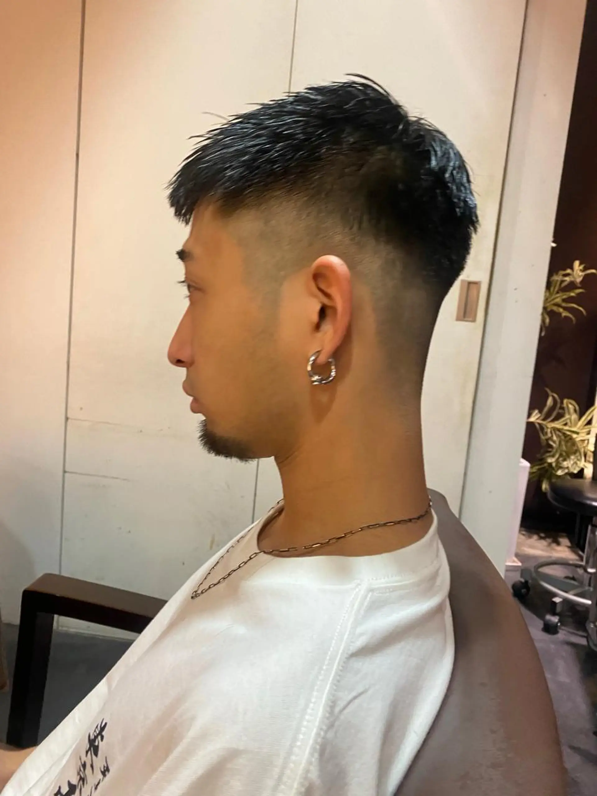 メンズ フェードカット カット ヘッドスパ 中井 一葉のヘアスタイル