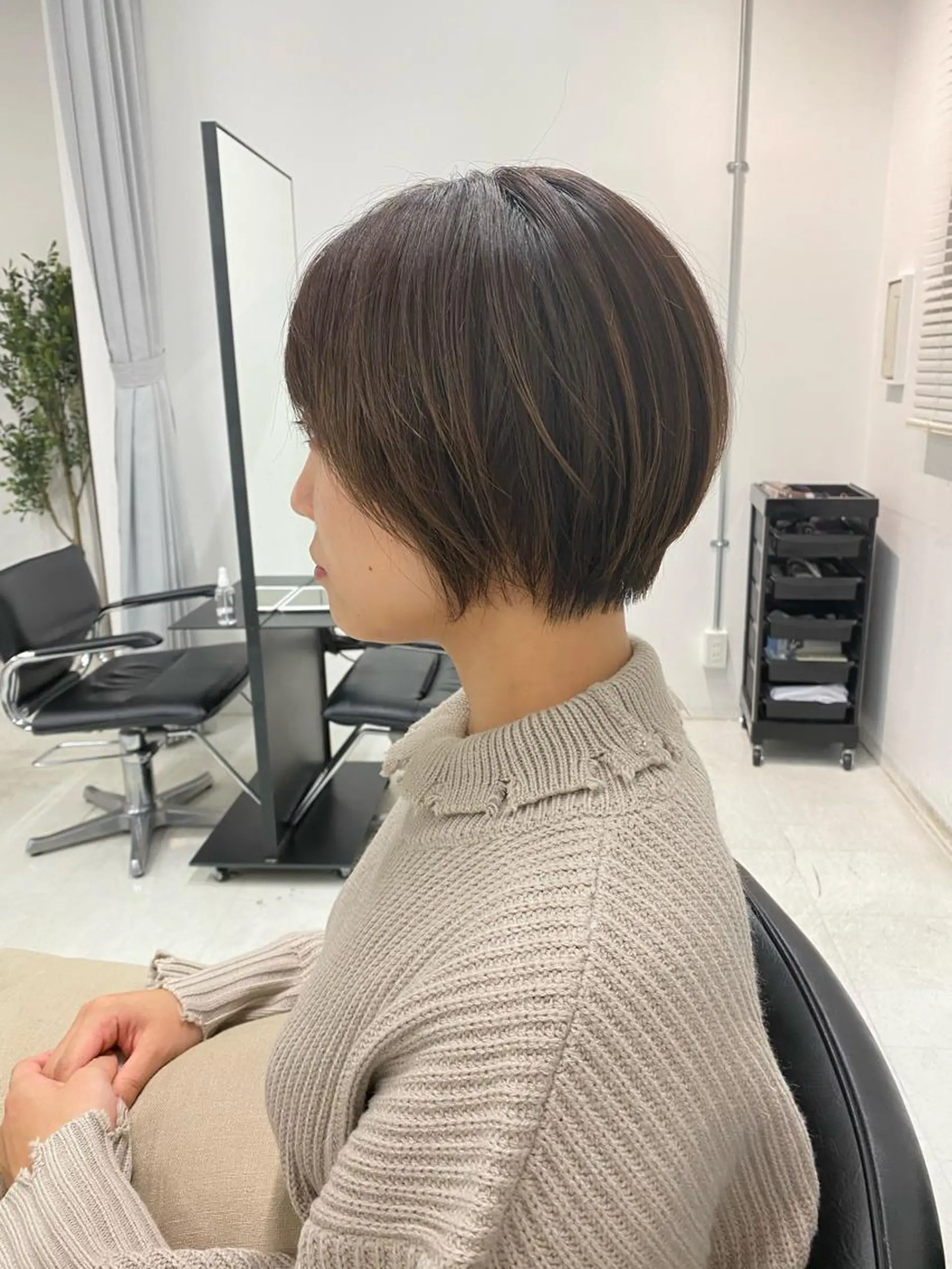 ショート カラー ヘアアレンジ 似合わせ専門美容師 なかじまのヘアスタイル