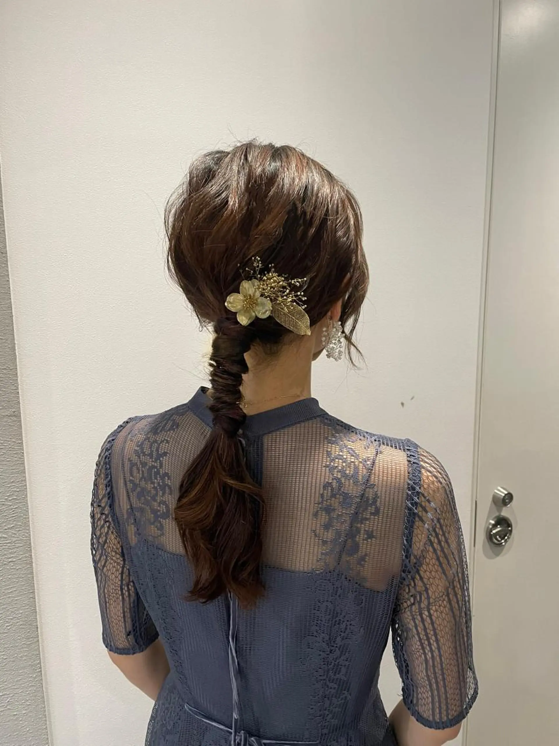 ヘアアレンジ ヘアセット 銀座／レイヤーカット 🤍内野すみれのヘアスタイル