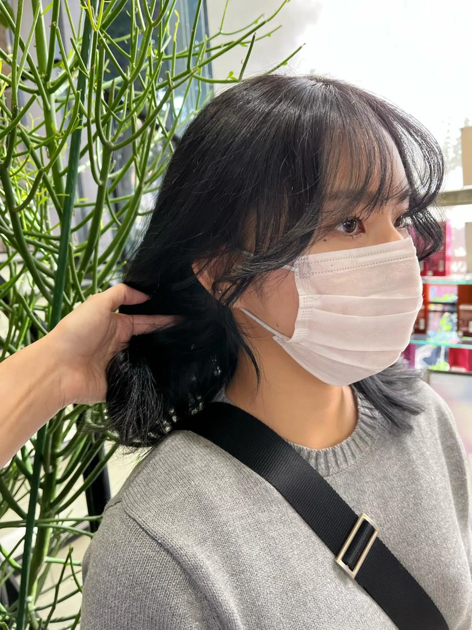 カラー カット ヘアカラー トリートメント 海外girl🤎 透明感ベージュmaoのヘアスタイル