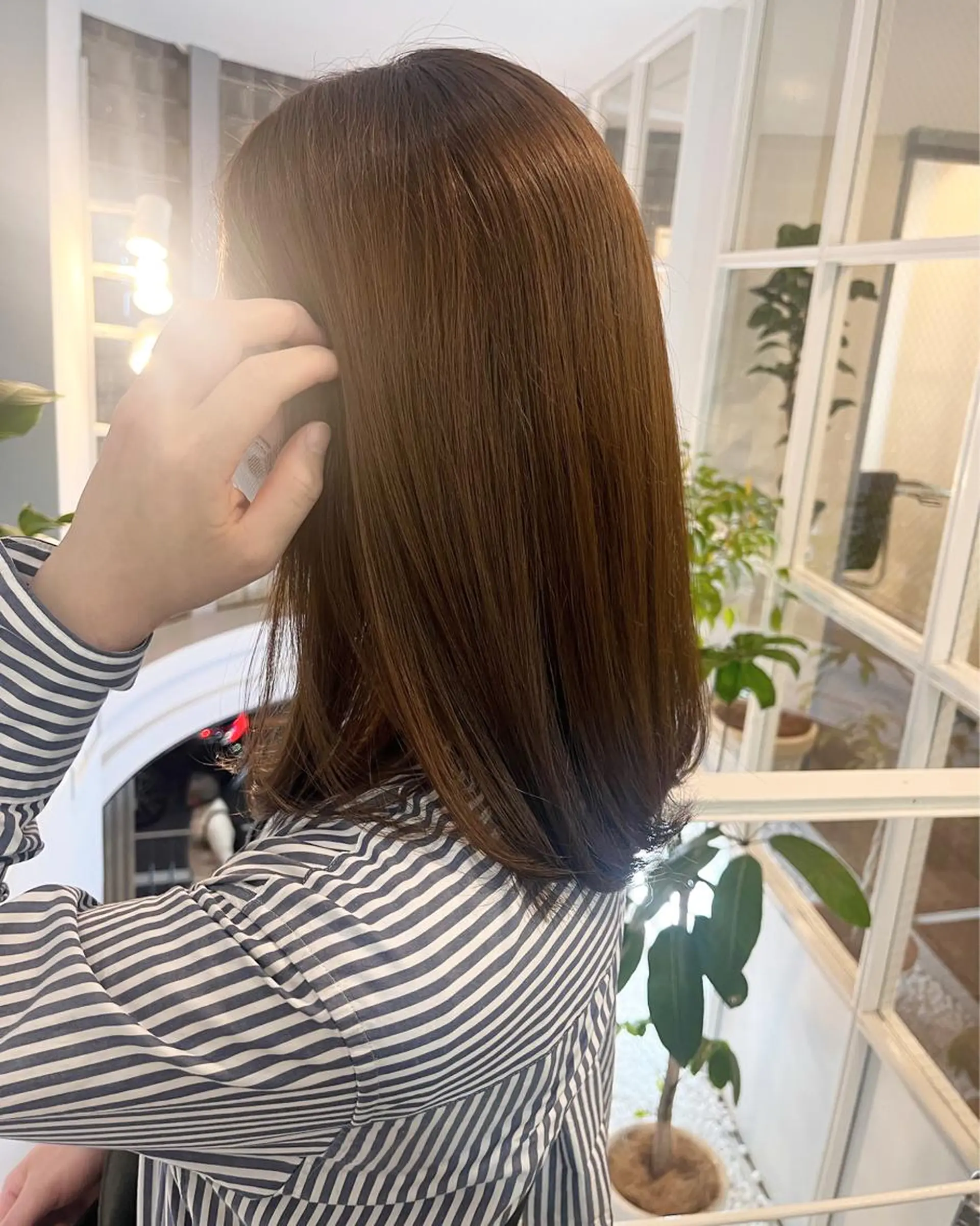 ミディアム MILIA所属・MILIA 古石　和奈のヘアスタイル