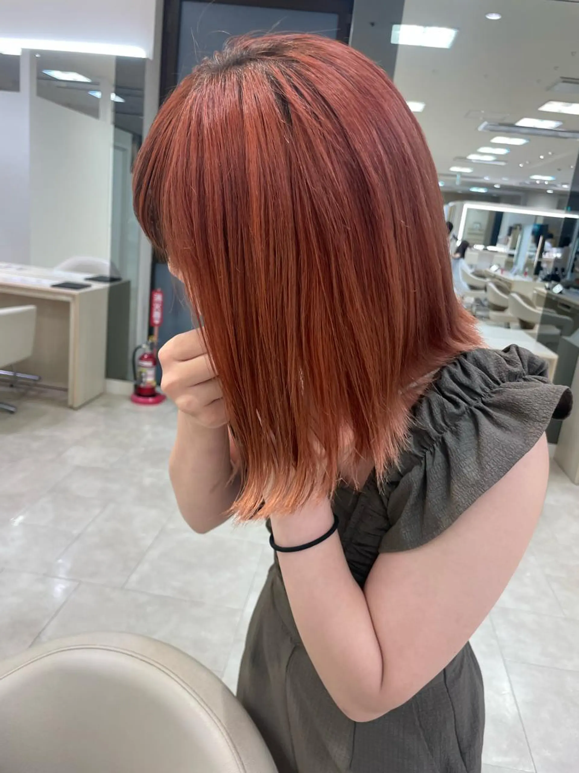 ミディアム カラー 🍒KIKUCHI KANAE🍒のヘアスタイル