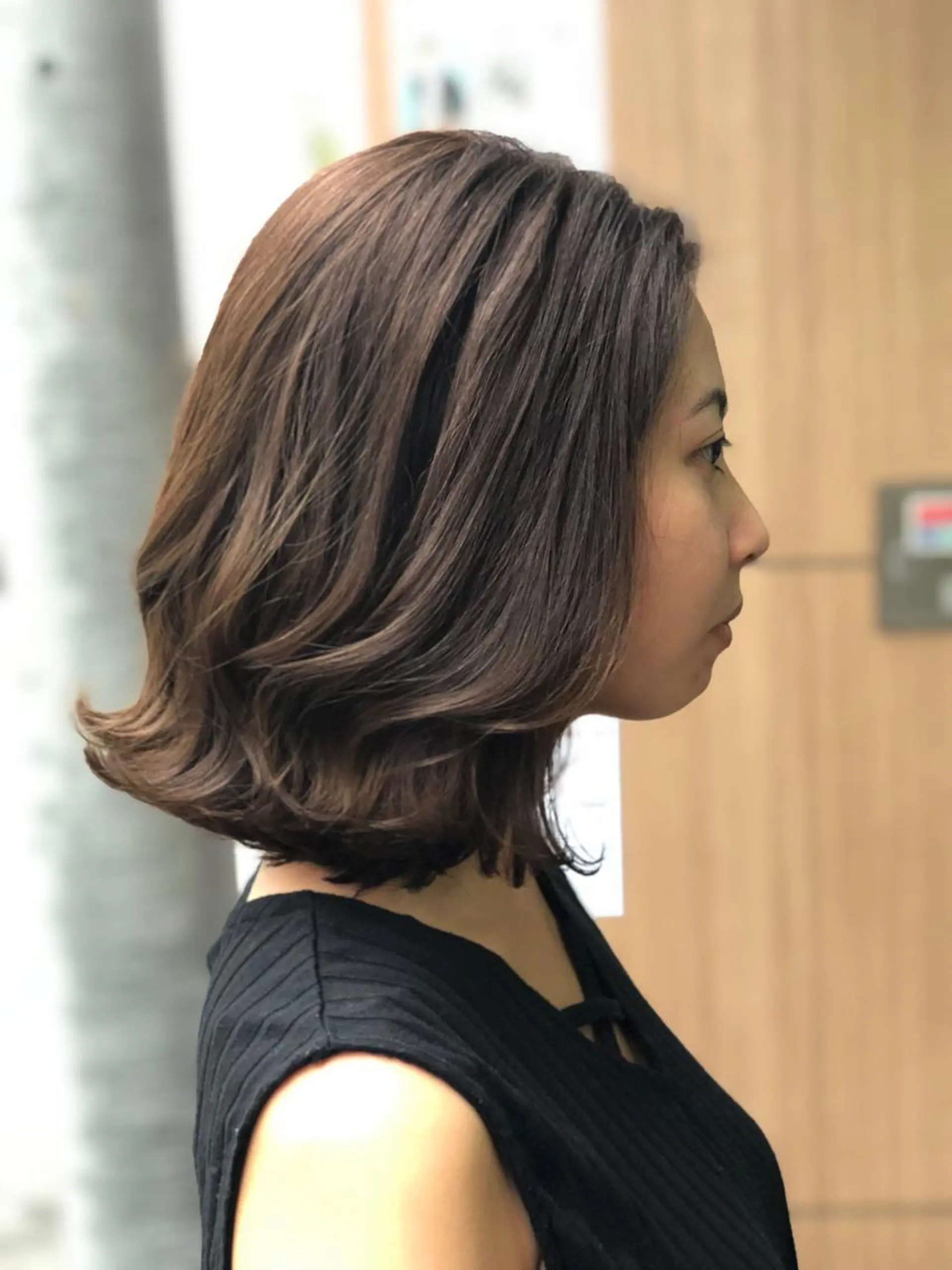 ミディアム ドラマ大好き 美容師hideyaのヘアスタイル