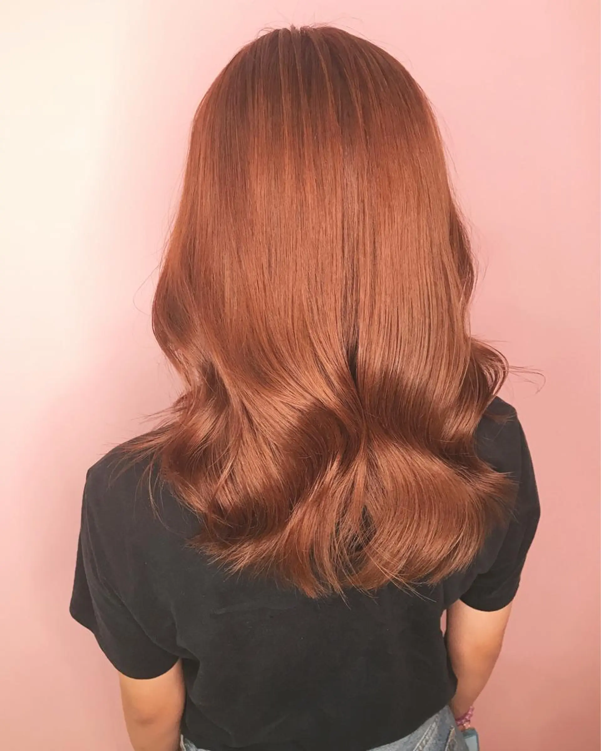 ミディアム 💎馴染むエクステ ×カラーTOMO💎のヘアスタイル