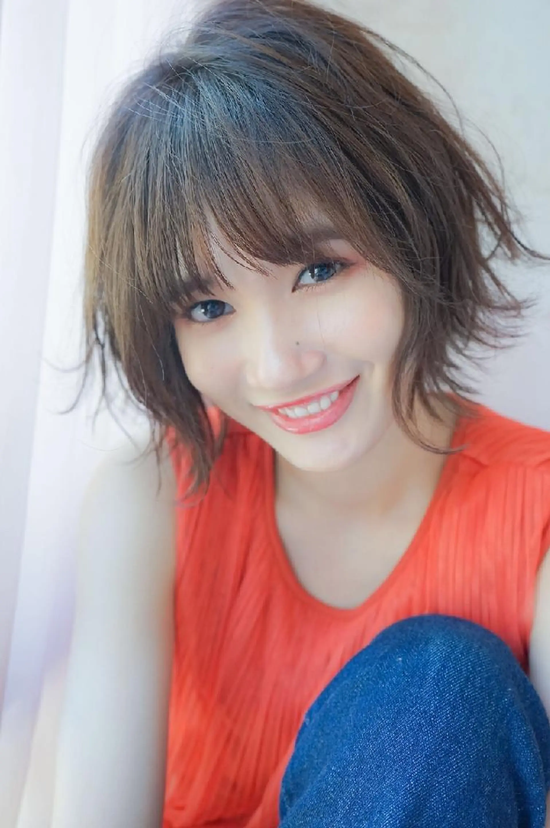 ショート カラー ボブ 外ハネヘア ショート、ボブの達人 東康介✨のヘアスタイル