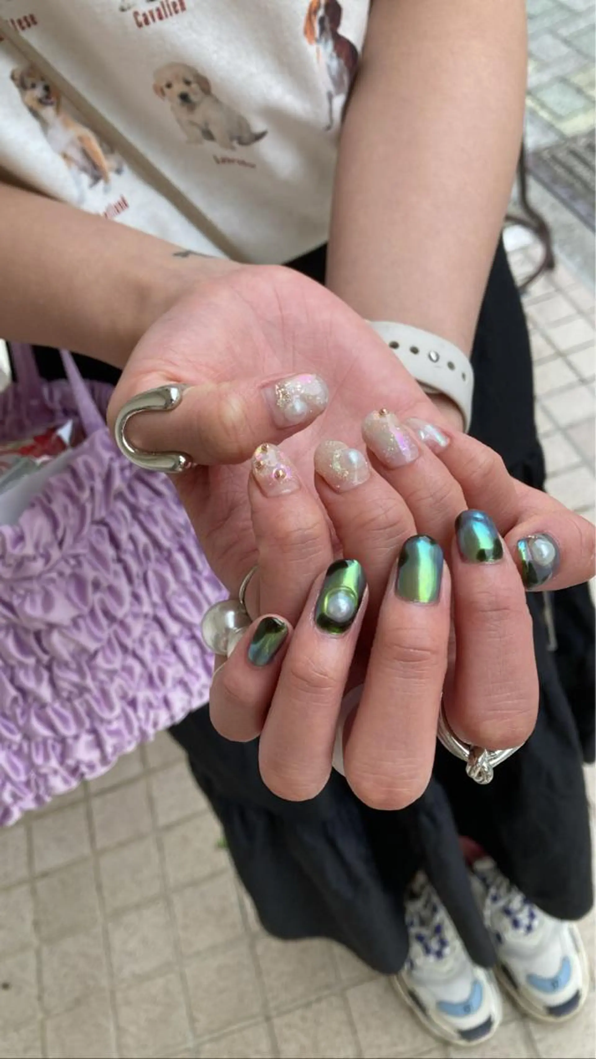 ネイル nailsalon　hue所属・小山 羽奈のネイルデザイン