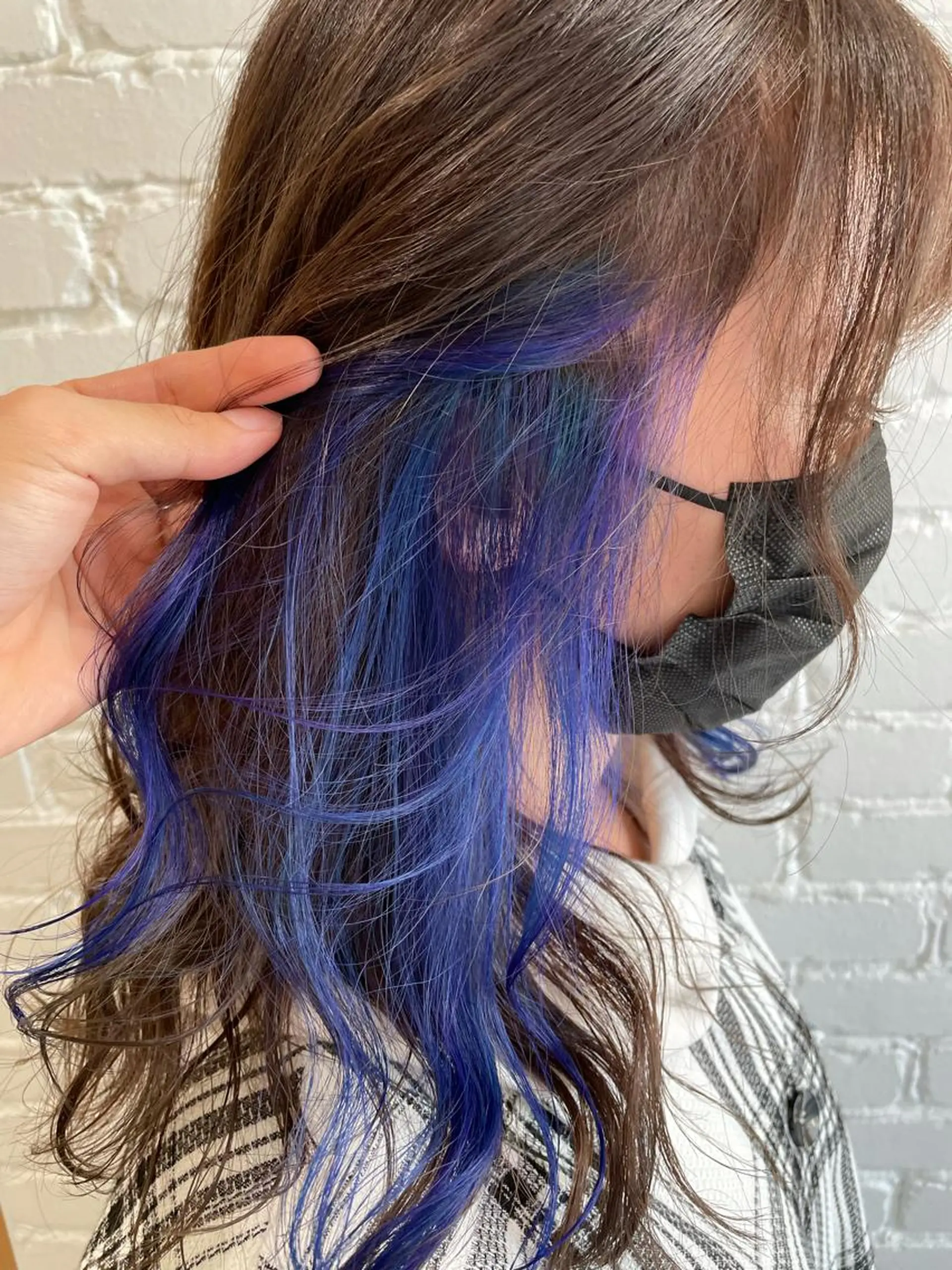 セミロング 韓国ヘア⭐️石原 宏武⭐️のヘアスタイル